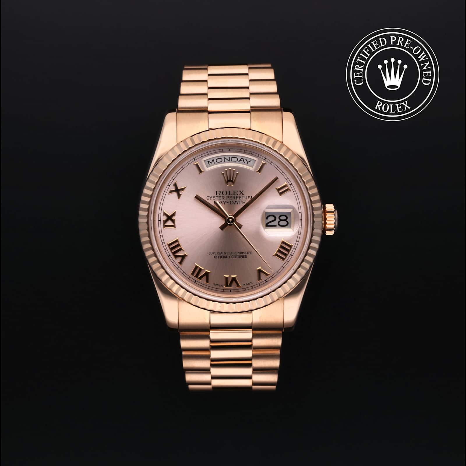Rolex Day-Date in Rose Gold, 118235 - Bucherer