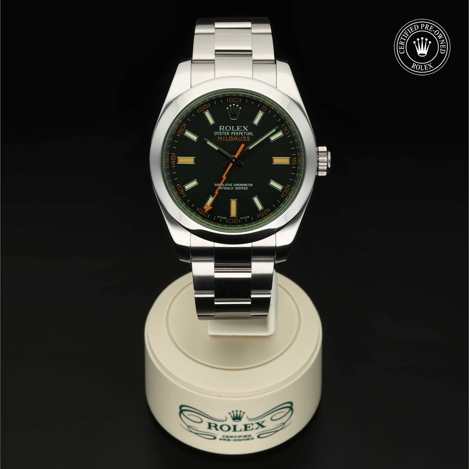 Rolex Milgauss in Stainless steel, 116400 - Bucherer