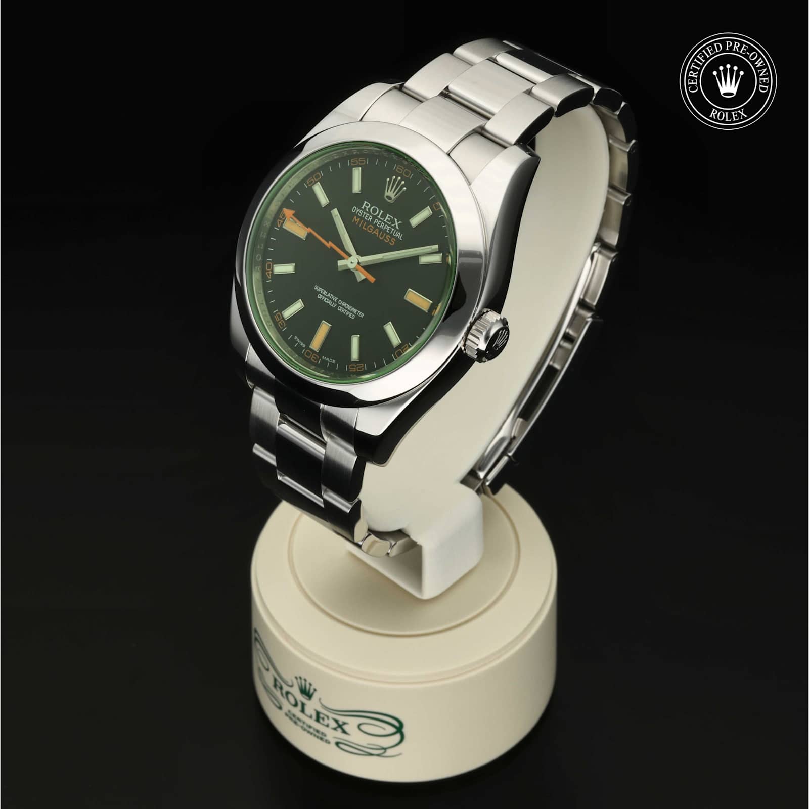 Rolex Milgauss in Stainless steel, 116400 - Bucherer