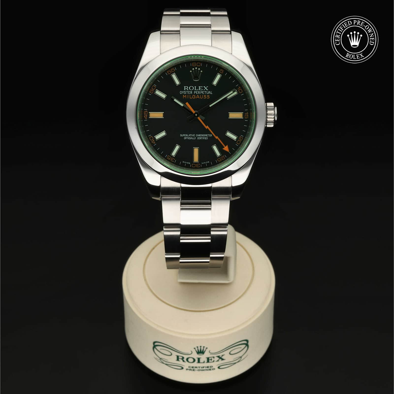 Rolex Milgauss in Stainless steel, 116400 - Bucherer