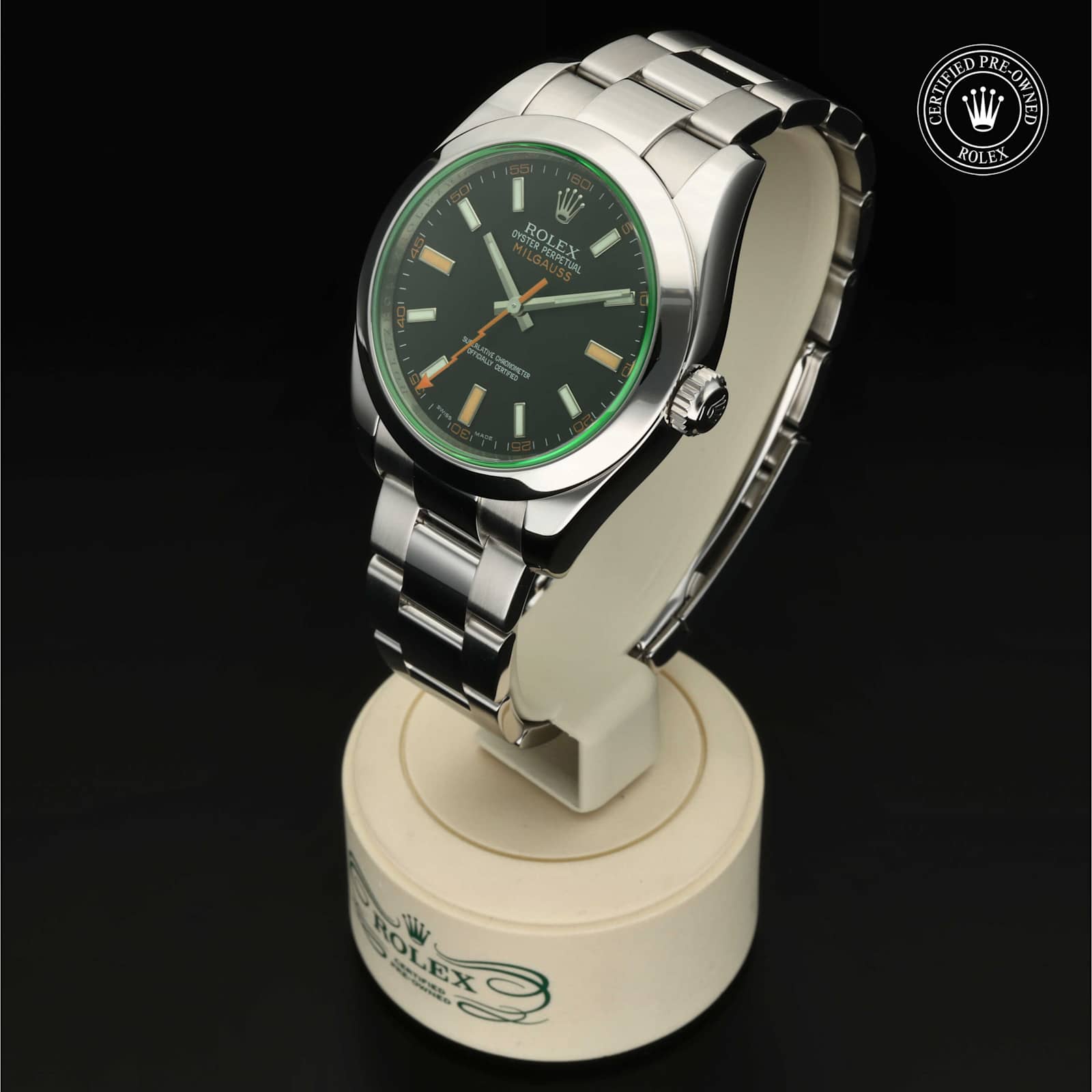 Rolex Milgauss in Stainless steel, 116400 - Bucherer