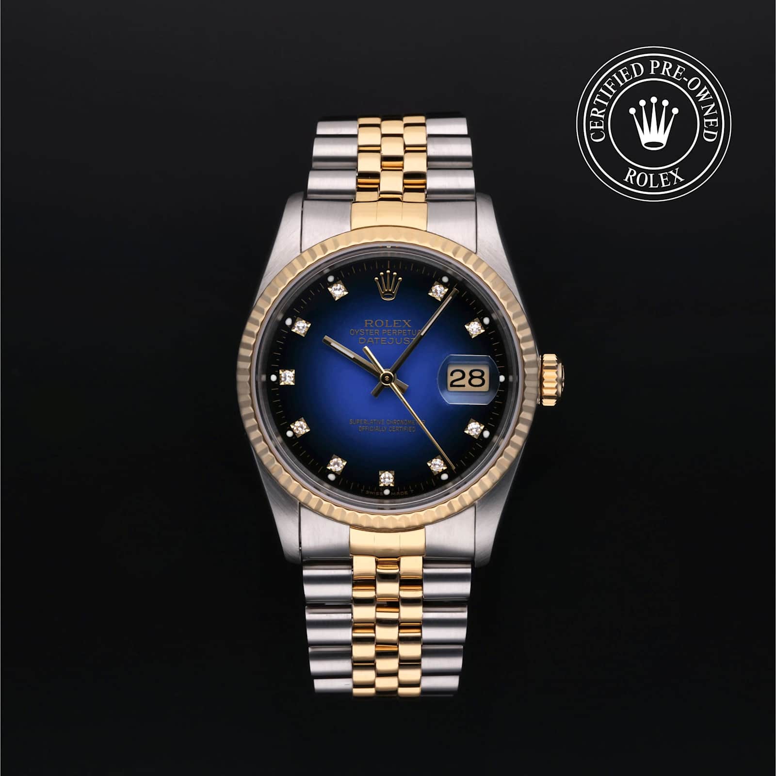 Rolex Datejust in Bicolour, 16233 - Bucherer