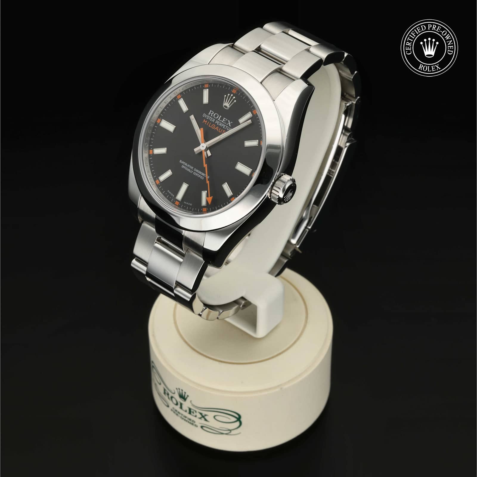 Rolex Milgauss in Stainless steel, 116400 - Bucherer