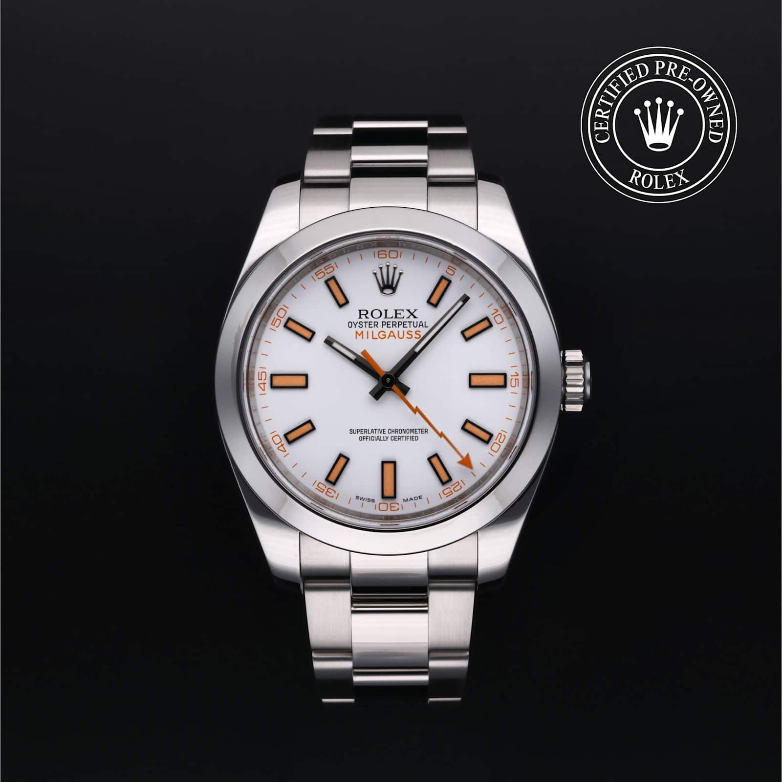Rolex Milgauss in Stainless steel, 116400 - Bucherer