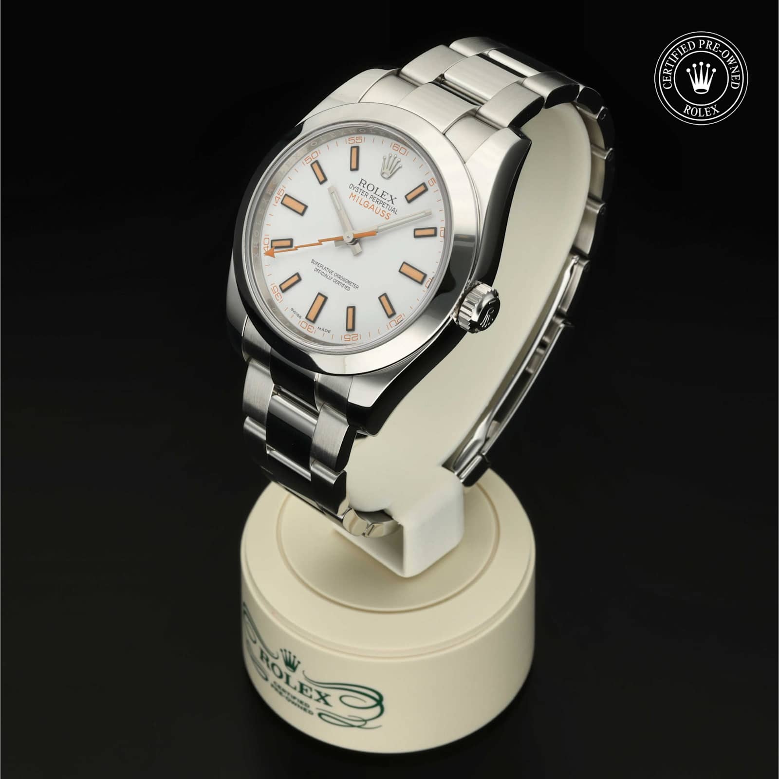 Rolex Milgauss in Stainless steel, 116400 - Bucherer