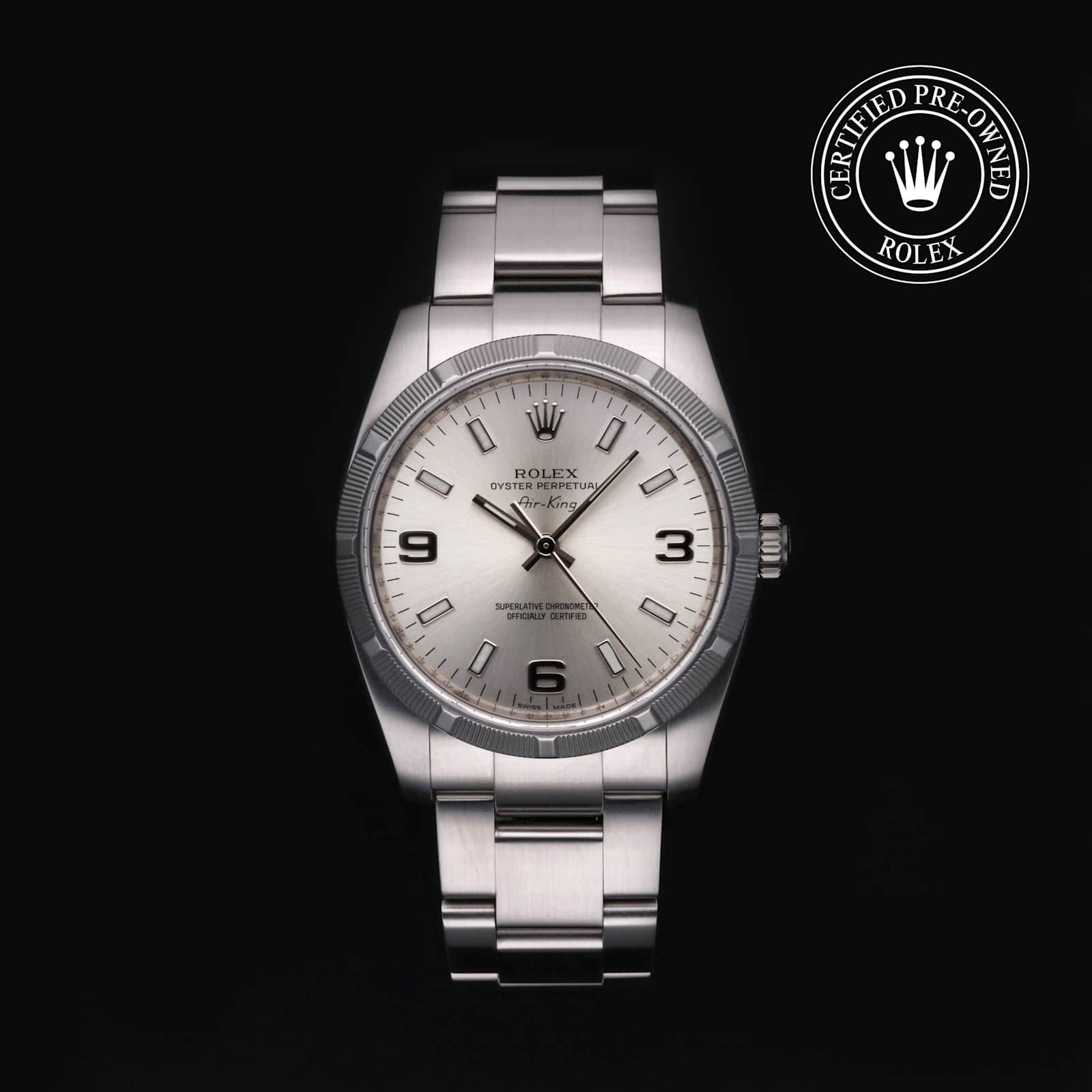 Rolex Oyster Perpetual in Stainless steel, 114210 - Bucherer