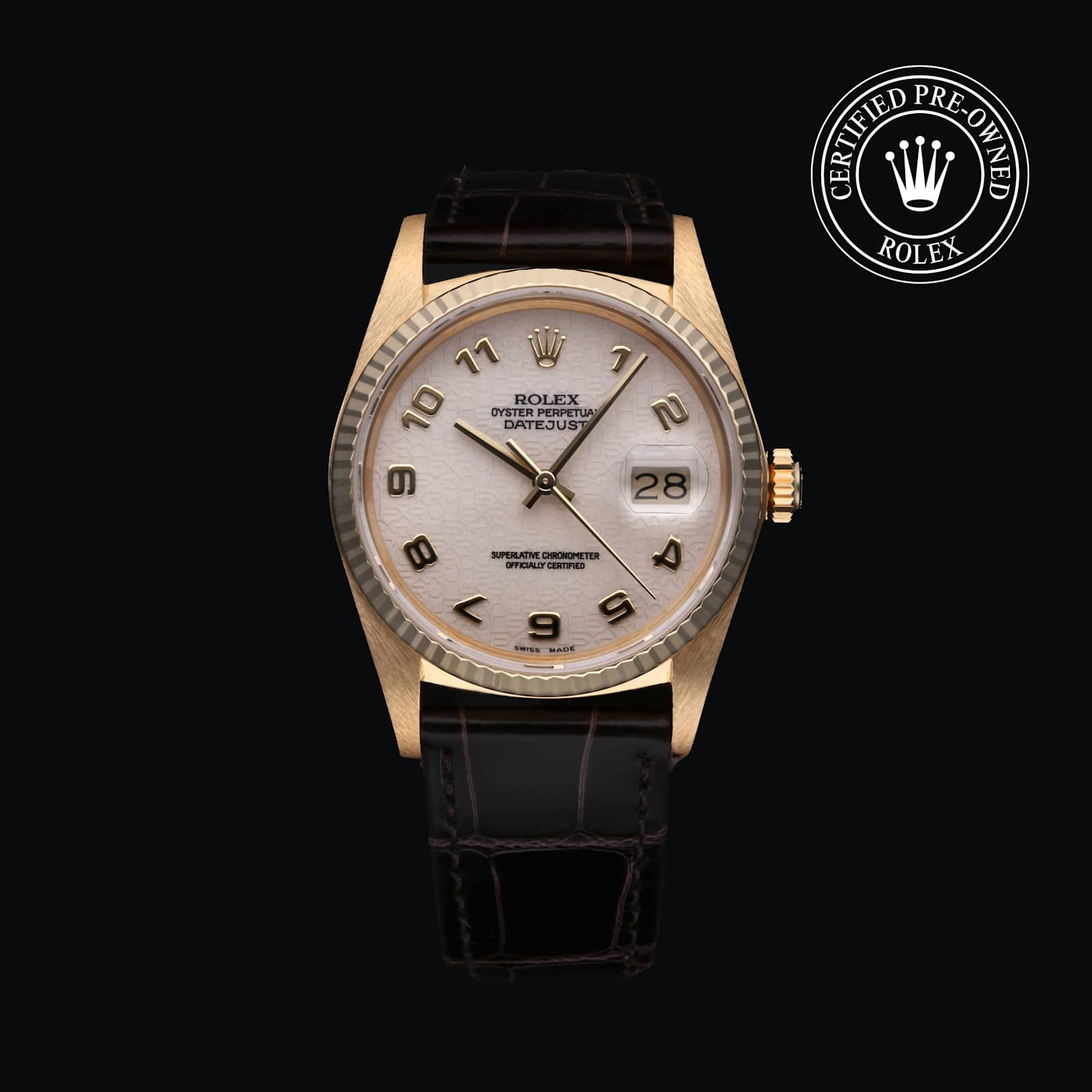 Rolex Datejust in Yellow Gold, 16018 - Bucherer