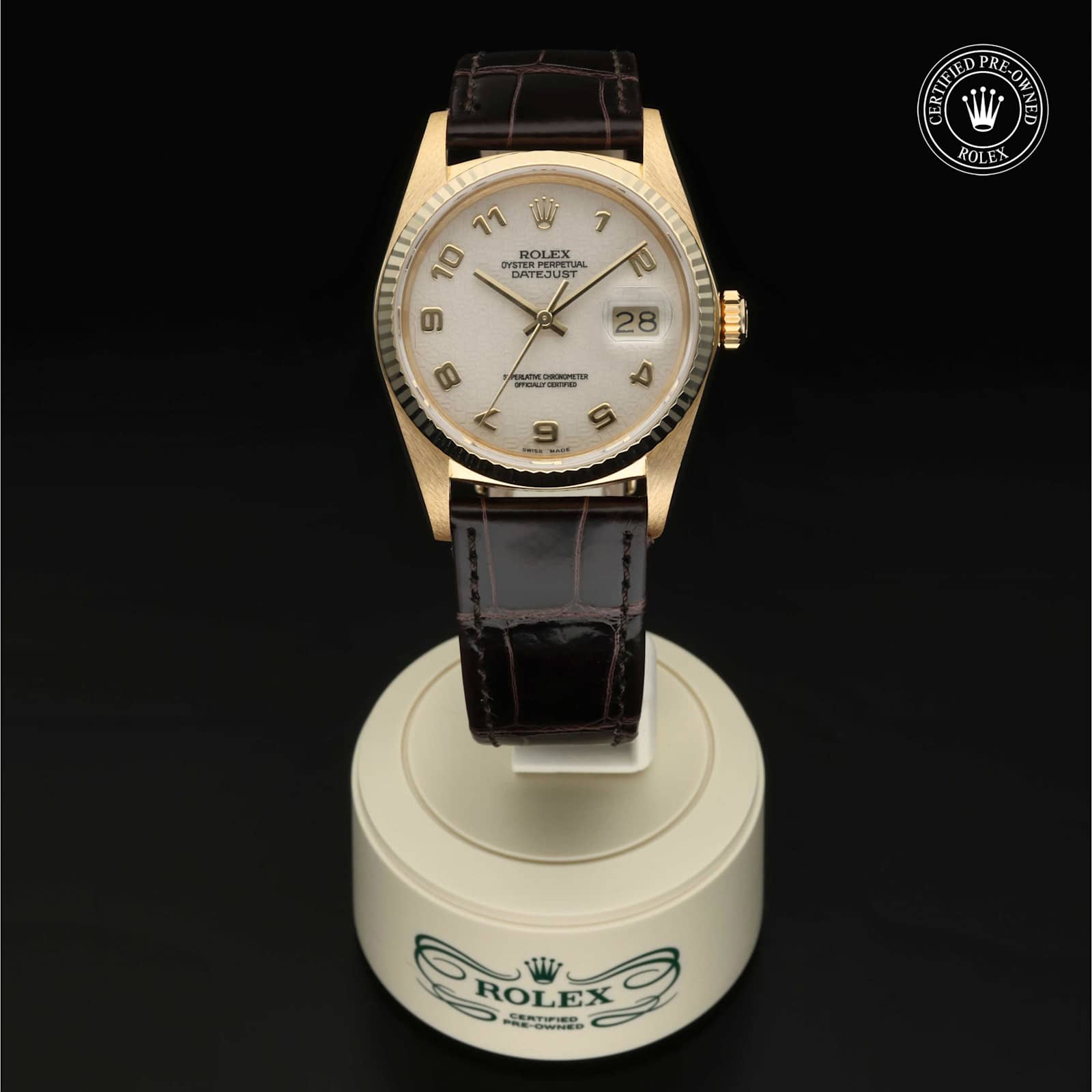 Rolex Datejust in Yellow Gold, 16018 - Bucherer