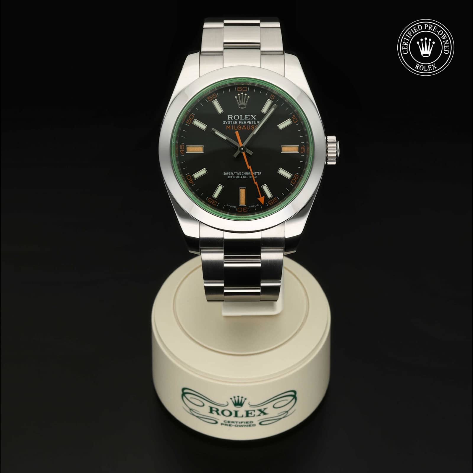 Rolex Milgauss in Stainless steel, 116400 - Bucherer