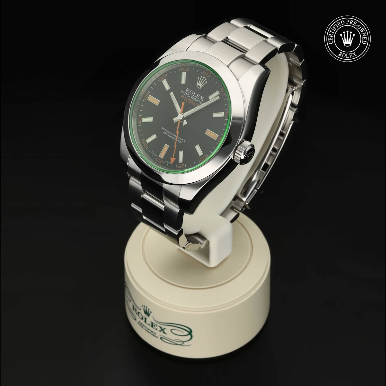 Rolex Milgauss in Stainless steel, 116400 - Bucherer
