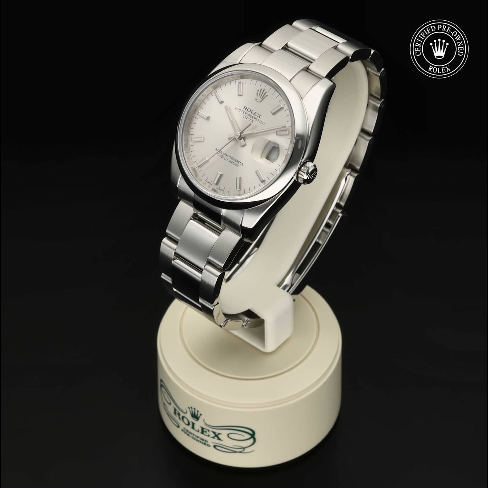 Rolex Date in Stainless steel, 115200 - Bucherer