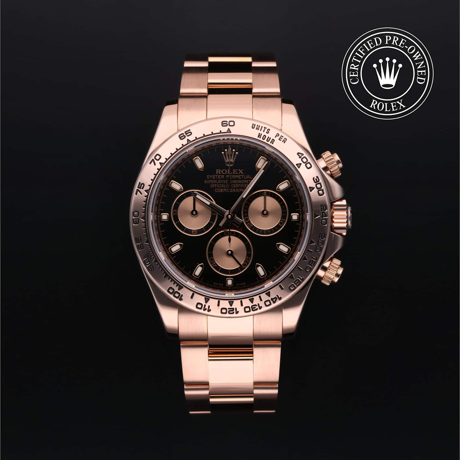 Rolex Cosmograph Daytona in Rose gold, 116505 - Bucherer