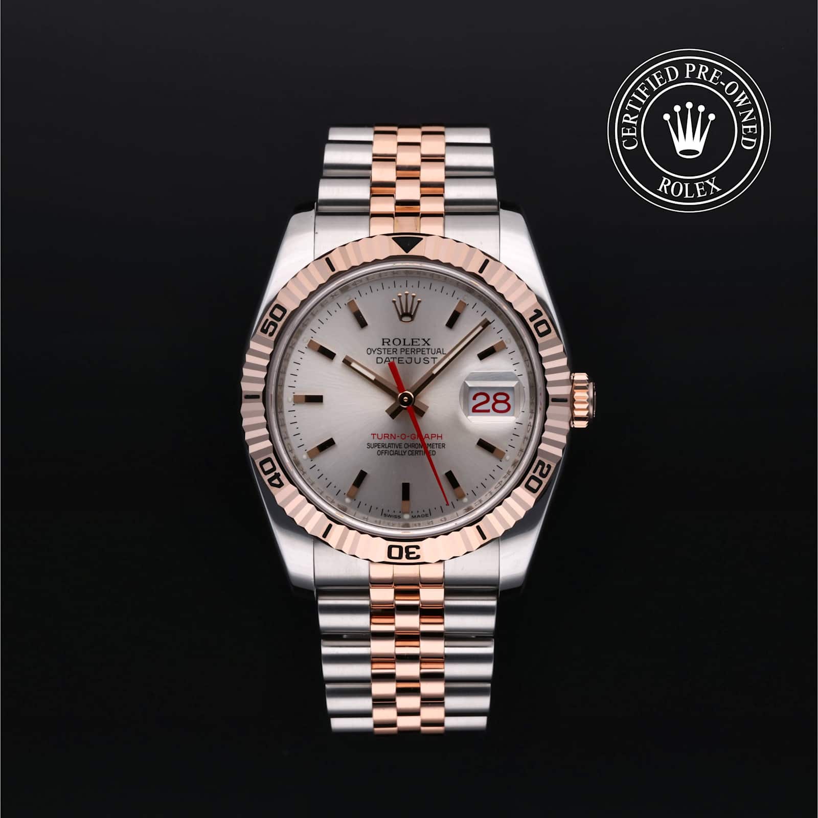 Rolex Turn-O-Graph in Bicolour, 116261 - Bucherer