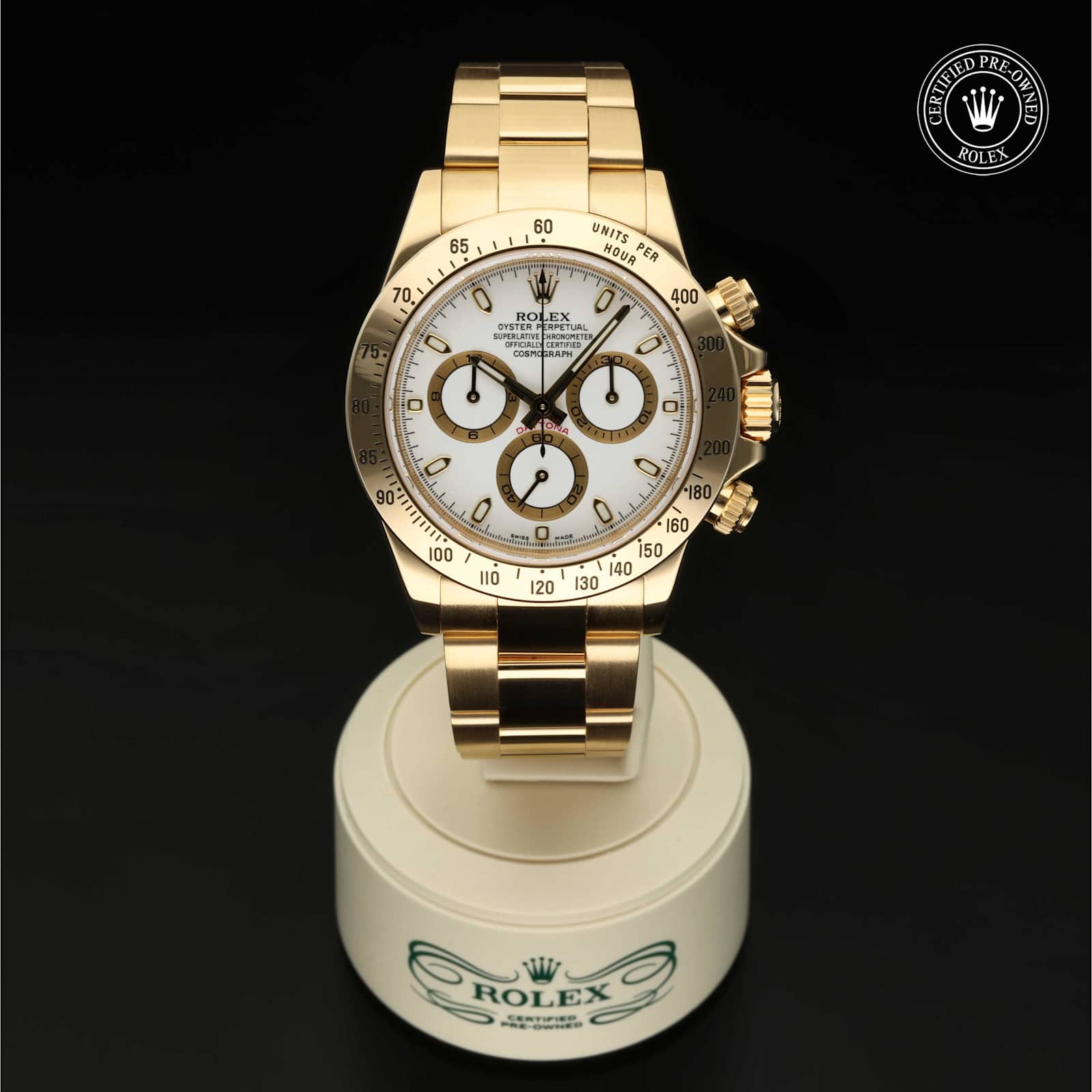 Rolex Cosmograph Daytona in Yellow Gold, 116528 - Bucherer