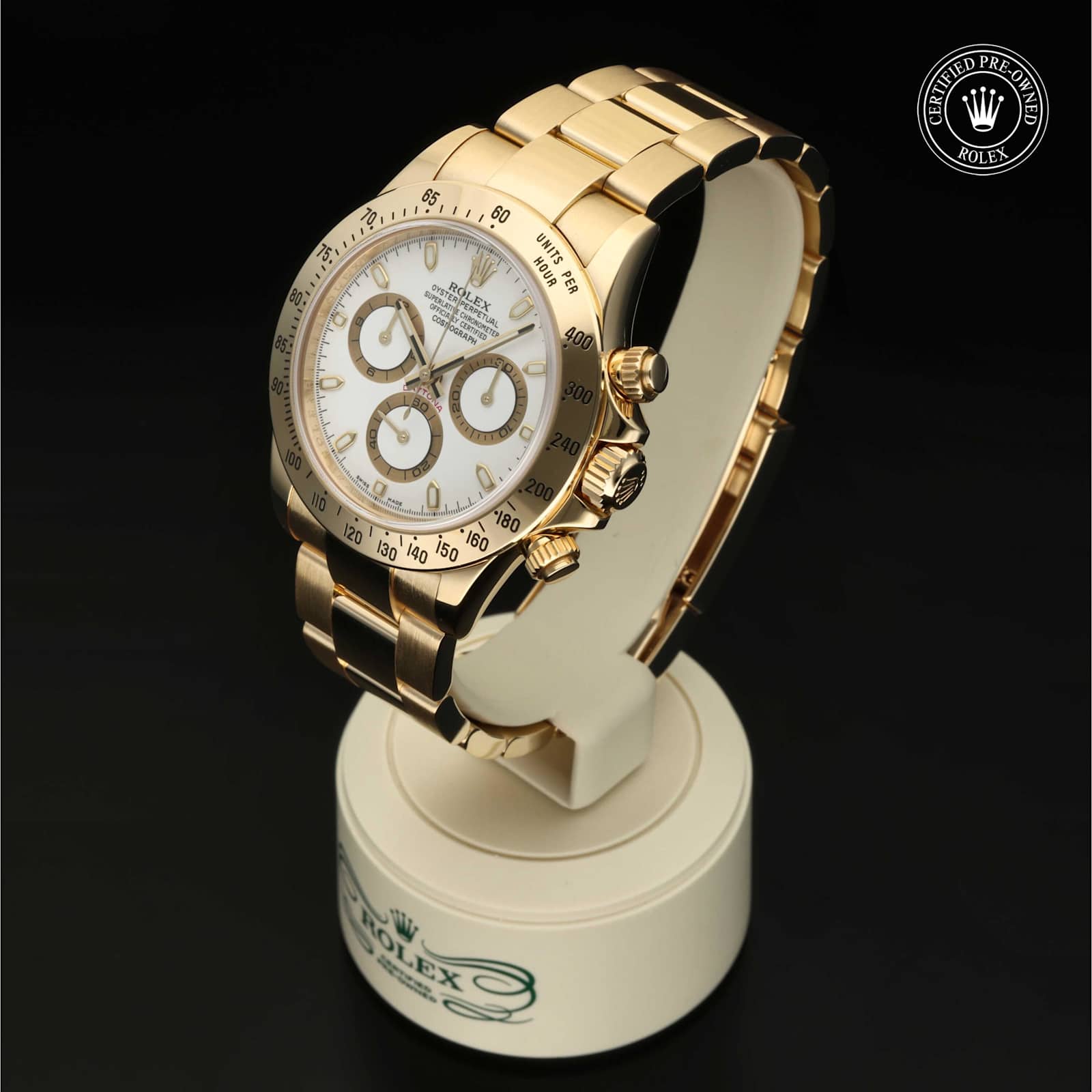 Rolex Cosmograph Daytona in Yellow Gold, 116528 - Bucherer