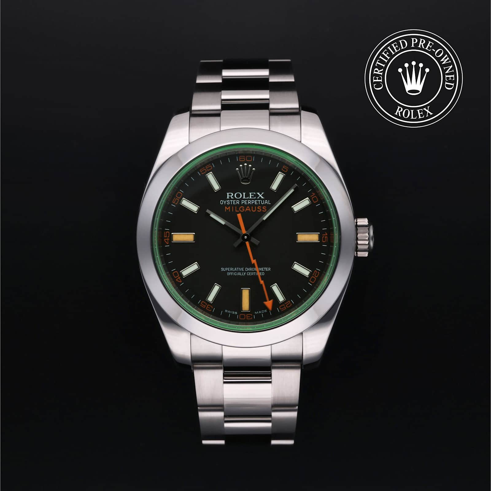 Rolex Milgauss in Steel, 116400 - Bucherer