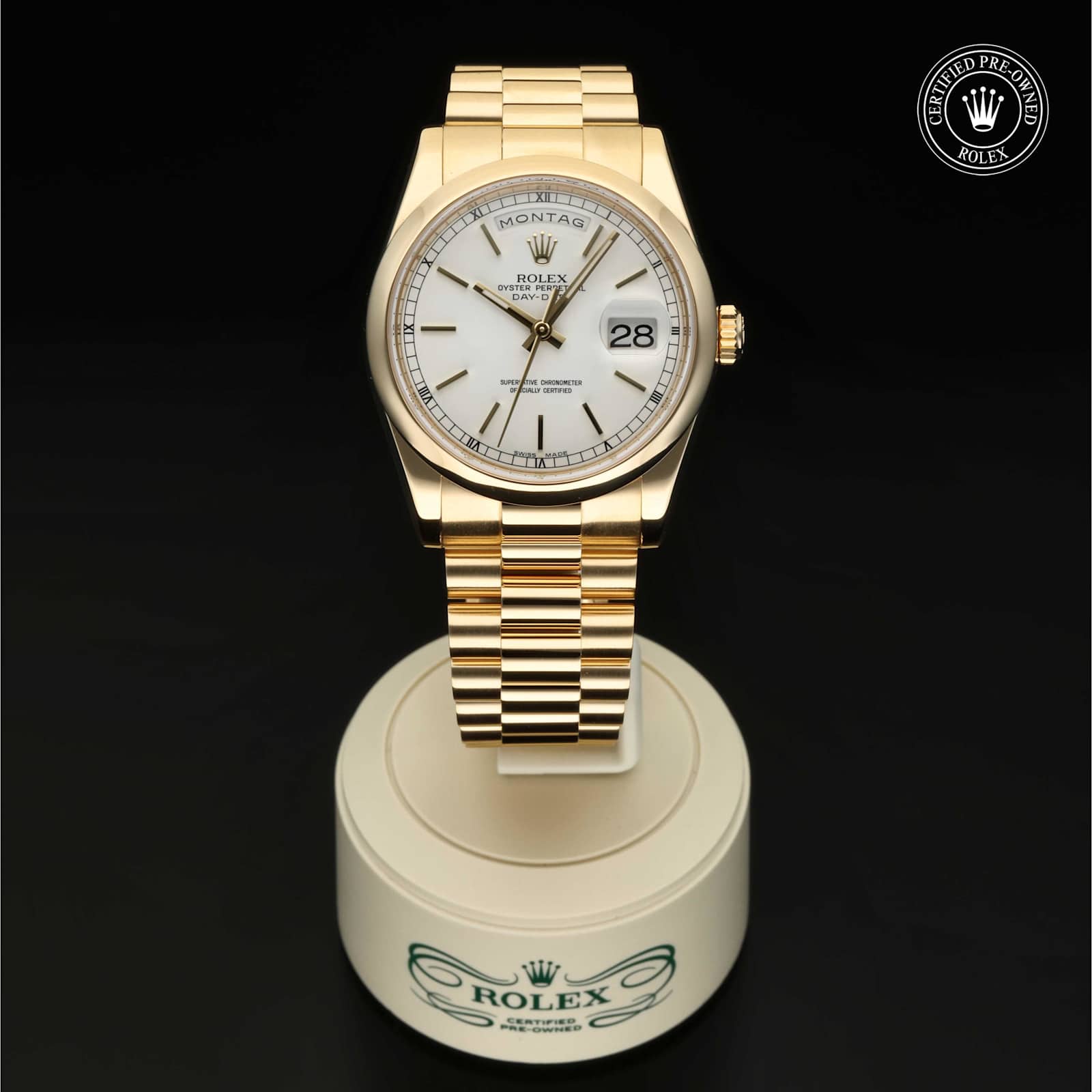 Rolex Day-Date in Yellow Gold, 118208 - Bucherer
