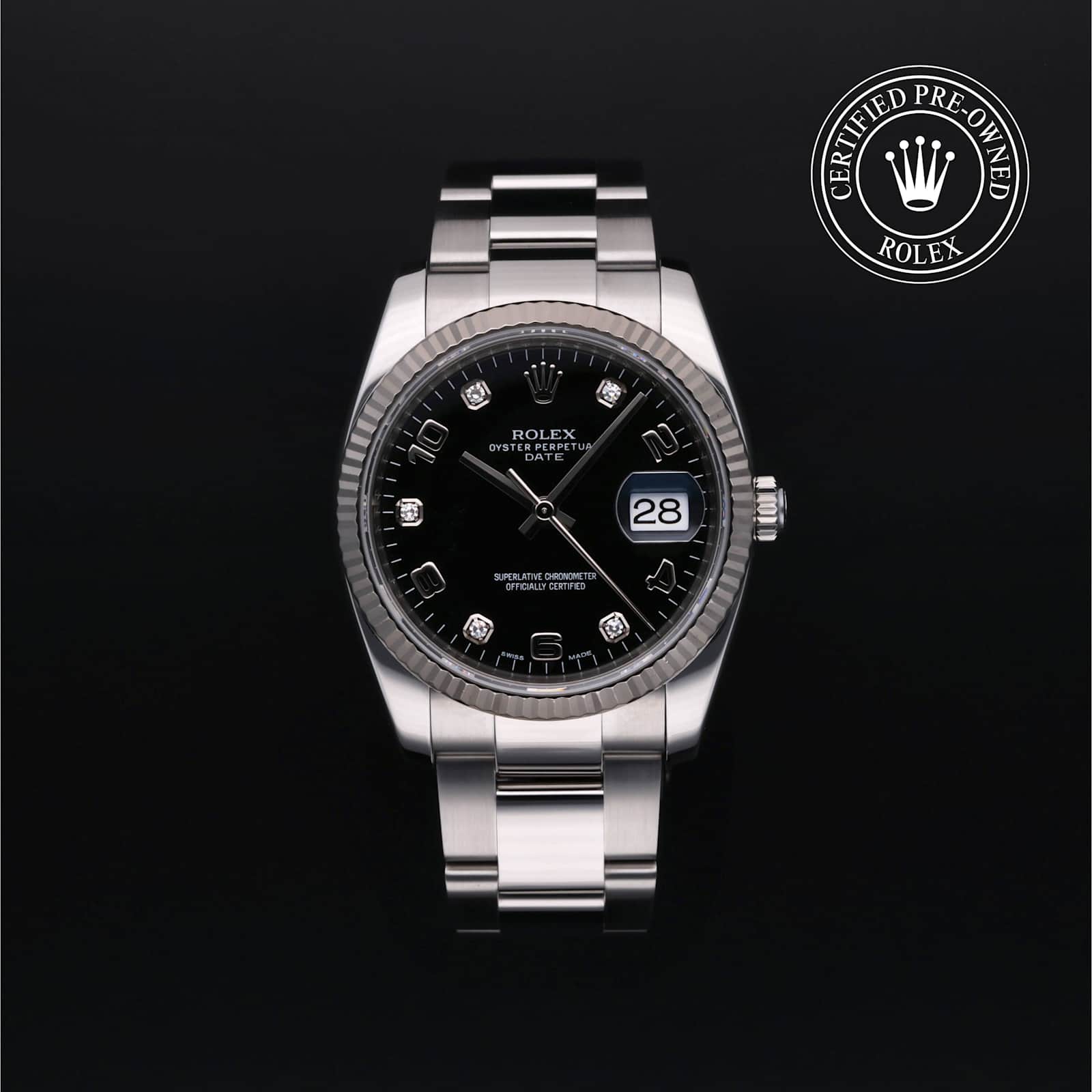 Rolex Date in Steel, 115234 - Bucherer