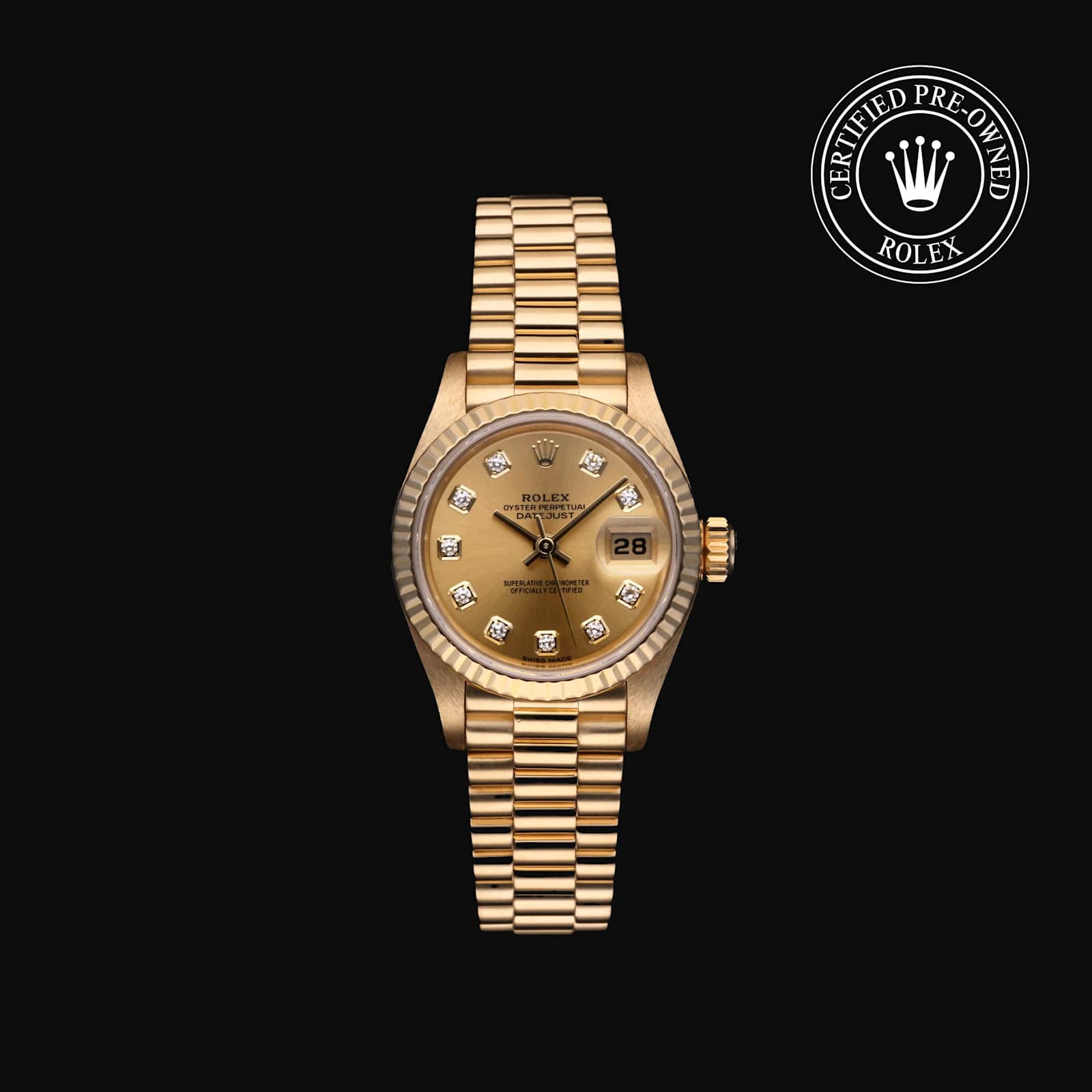 Rolex Datejust in Yellow Gold, 69178 - Bucherer
