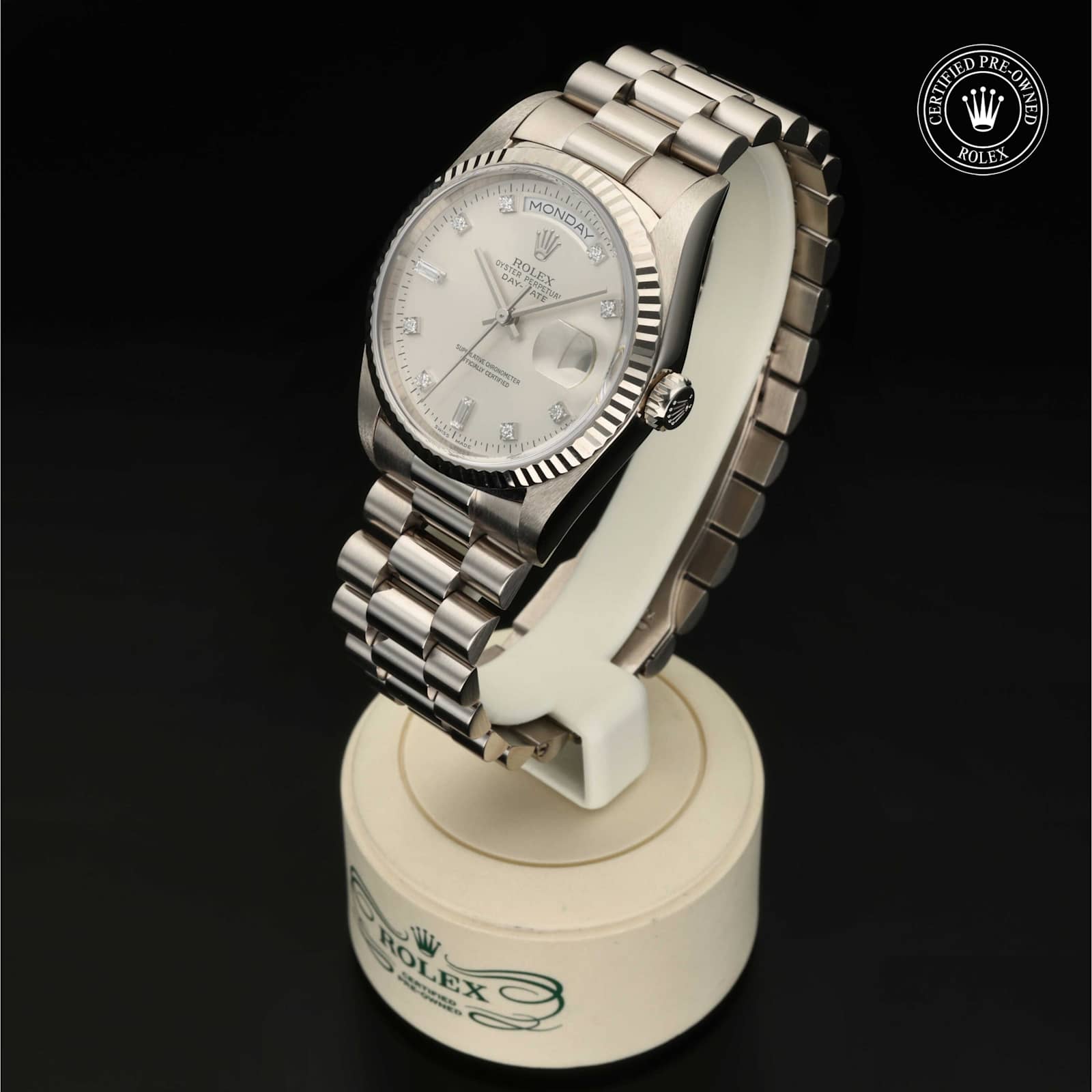 Rolex Day-Date in White Gold, 18239 - Bucherer