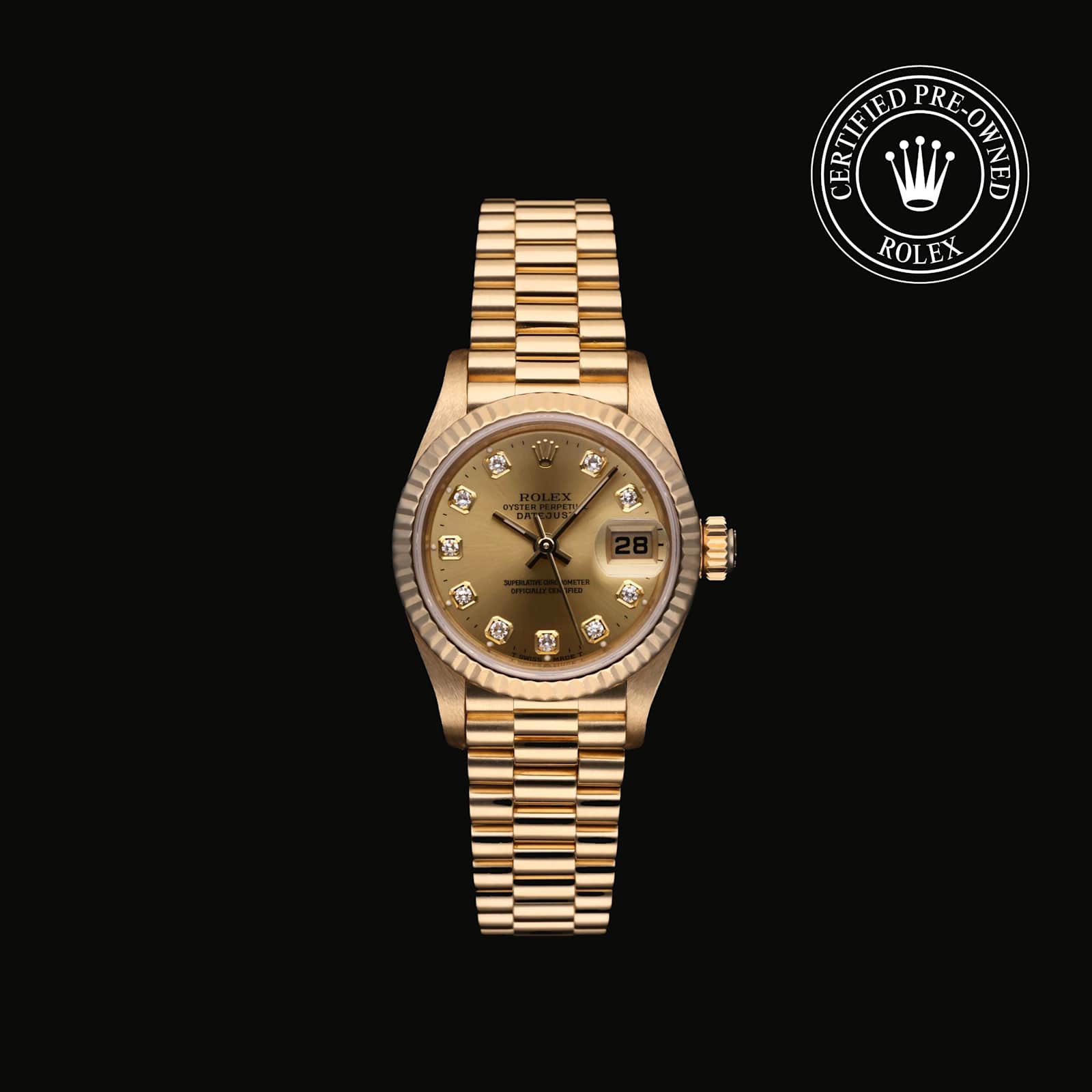 Rolex Datejust in Yellow Gold, 69178 - Bucherer