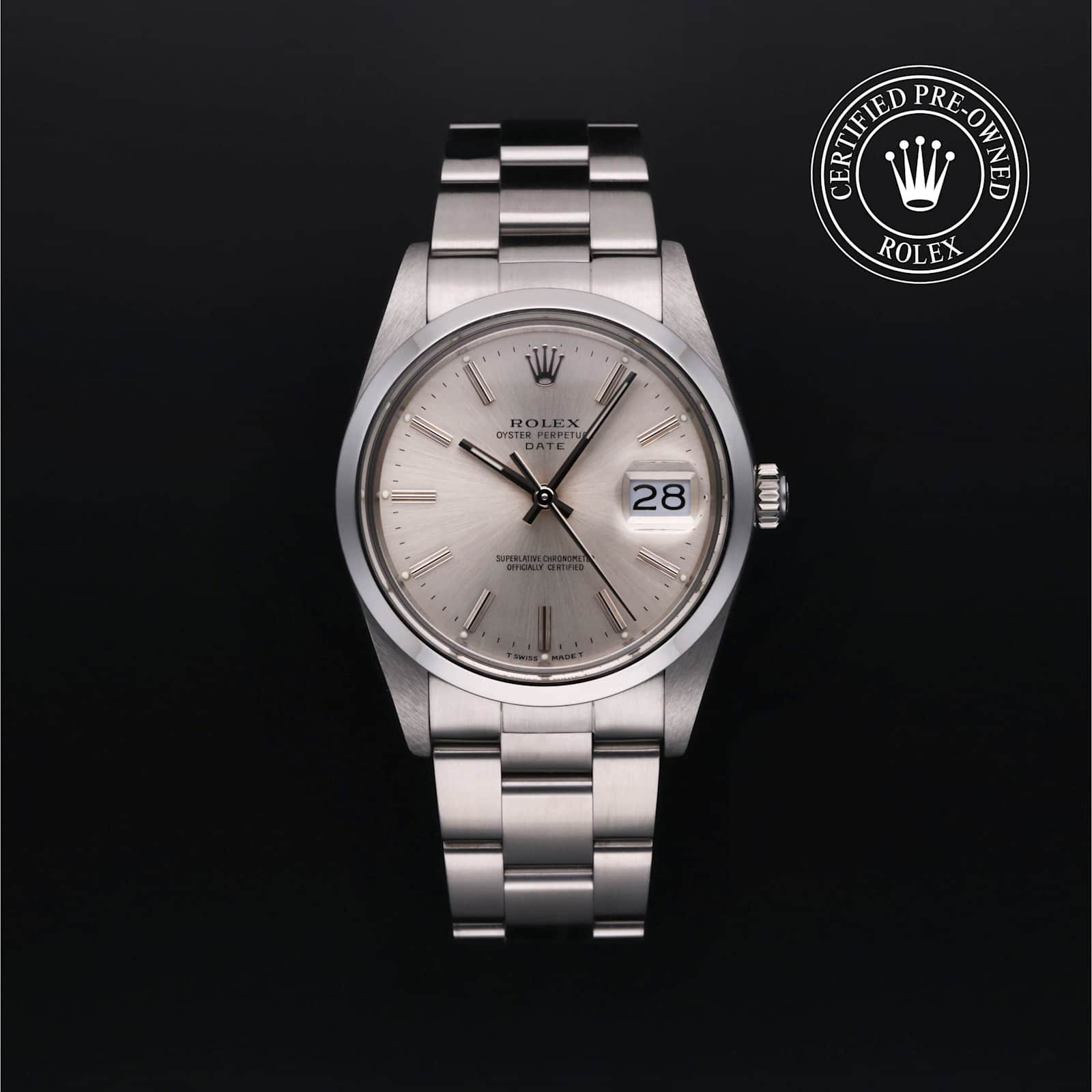 Rolex Date in Steel, 15000 - Bucherer