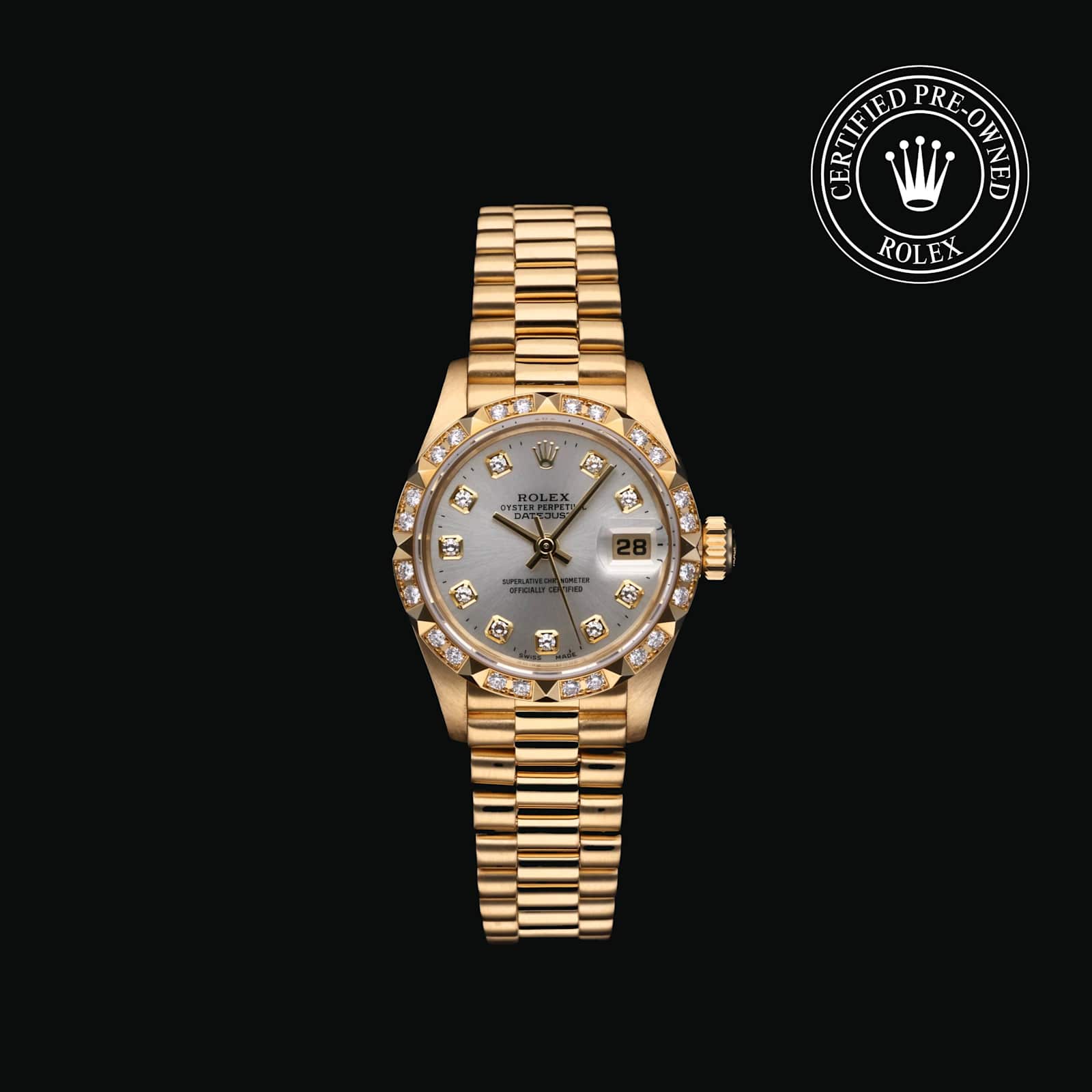 Rolex Datejust in Yellow Gold, 69258 - Bucherer