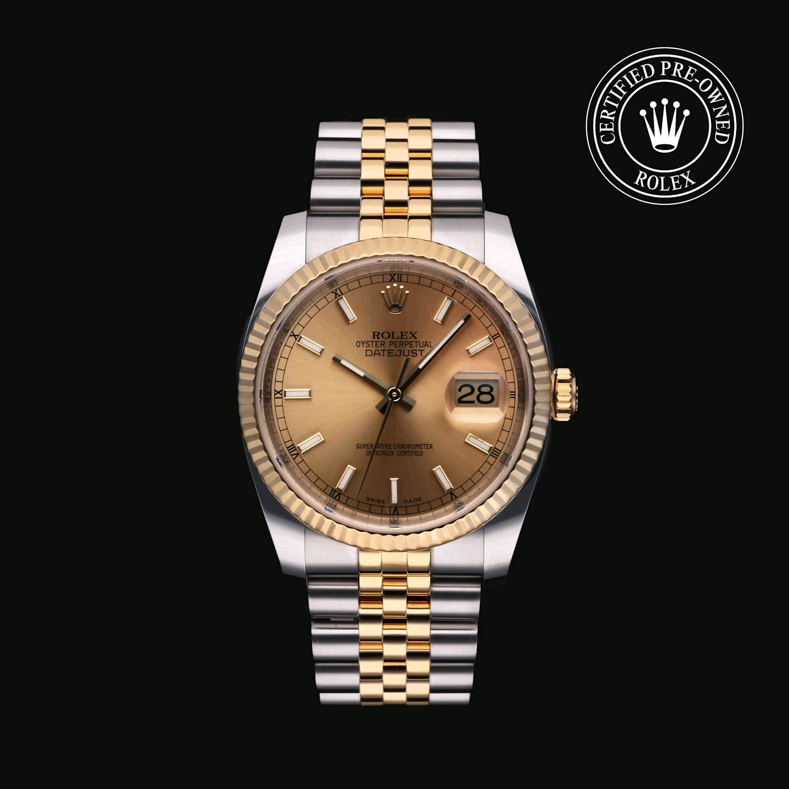 Rolex Datejust in Bicolour, 116233 - Bucherer