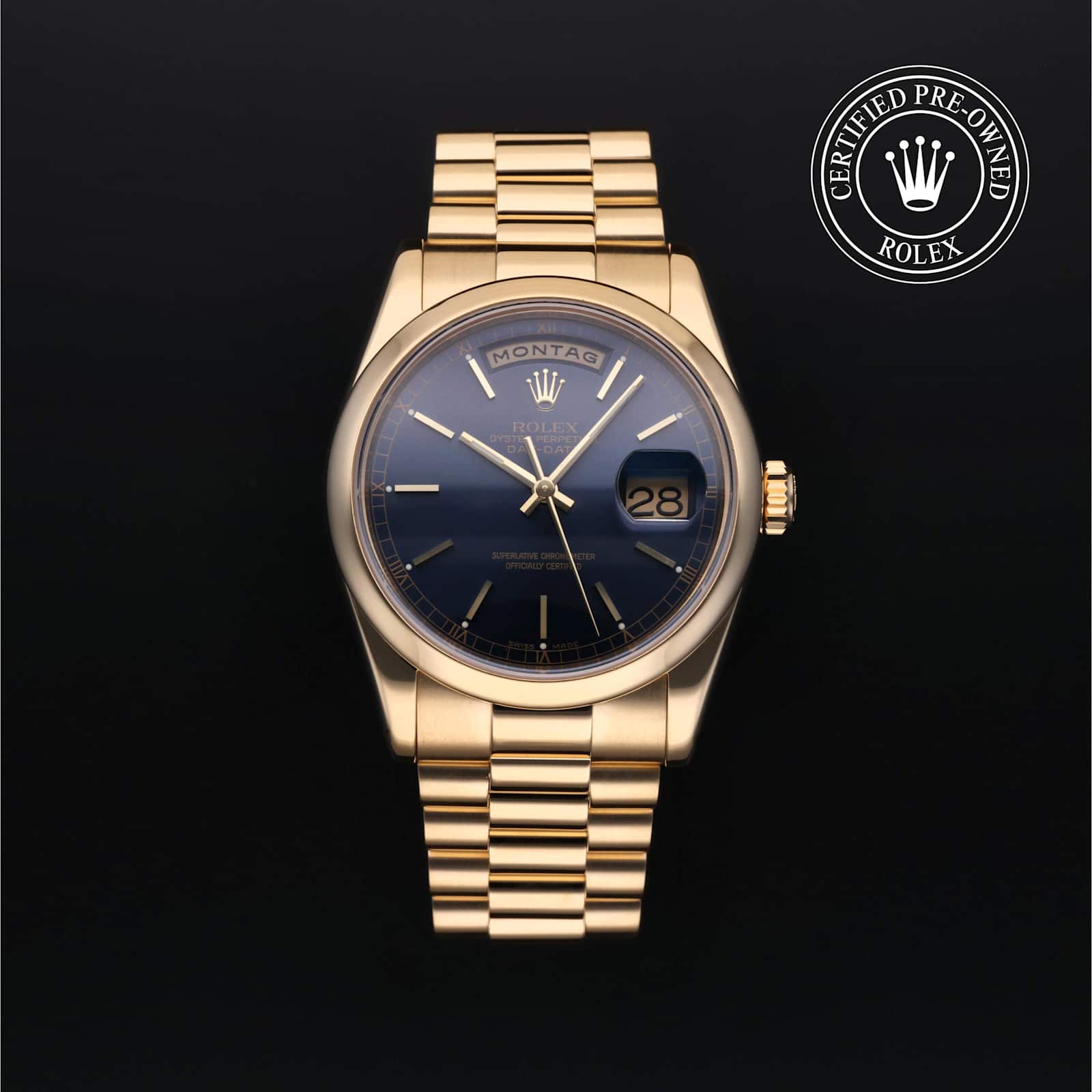 Rolex Day-Date in Yellow Gold, 118208 - Bucherer