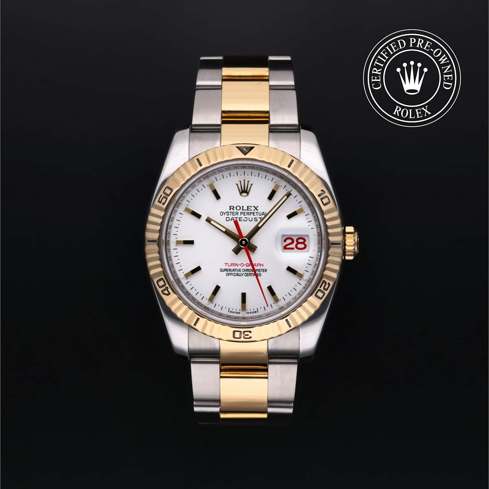 Rolex Turn-O-Graph in Bicolour, 116263 - Bucherer