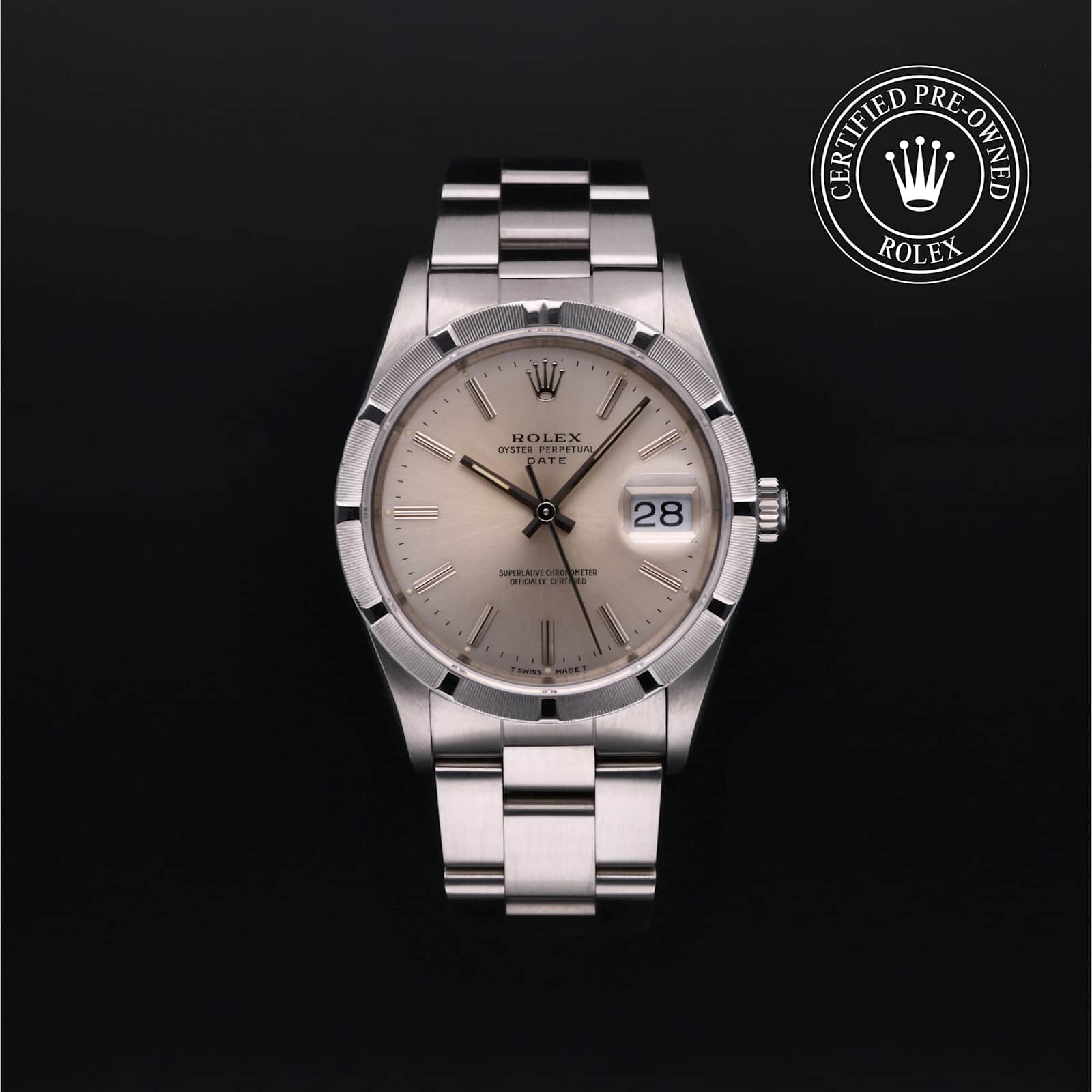 Rolex Date in Steel, 15210 - Bucherer