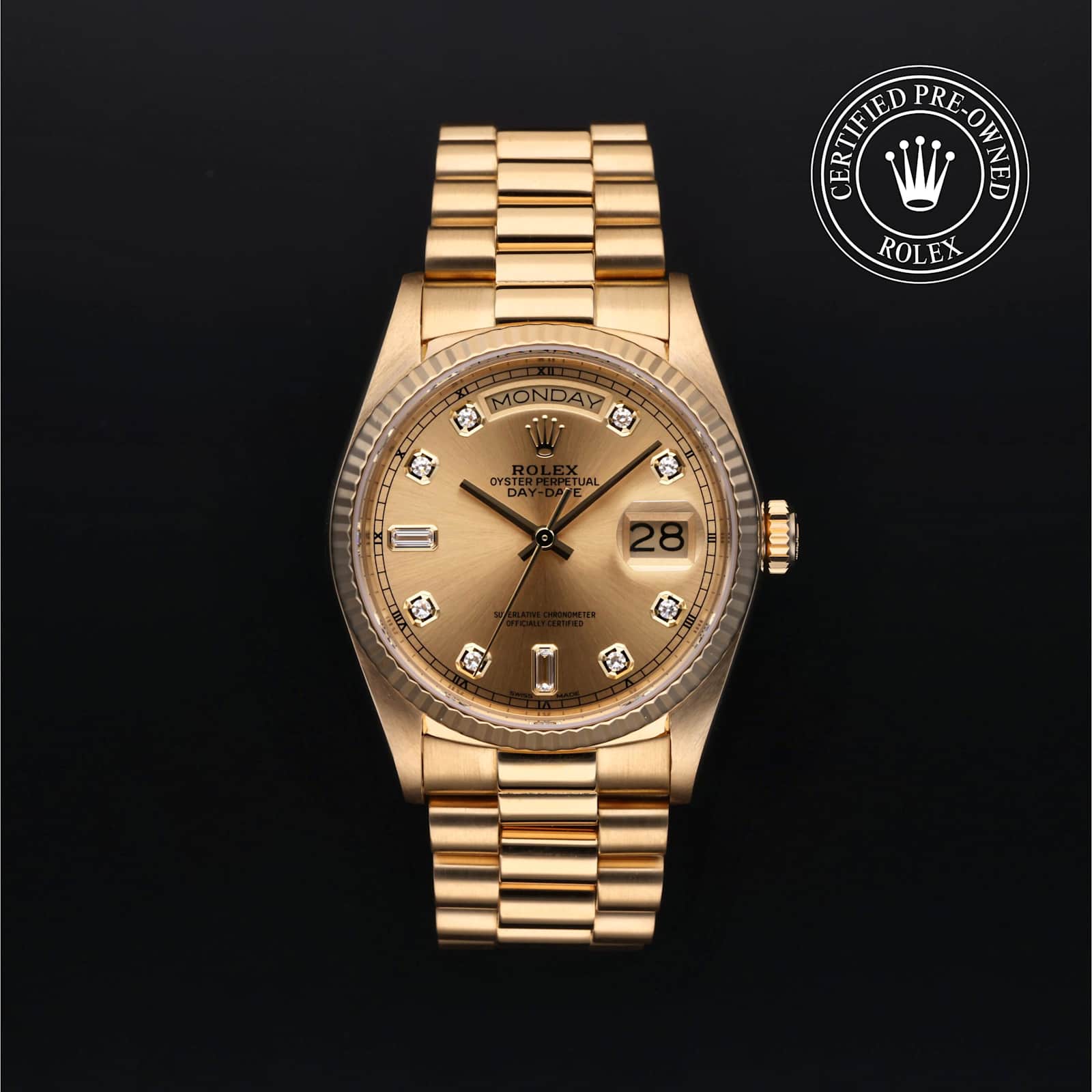 Rolex Day-Date in Yellow Gold, 18038 - Bucherer