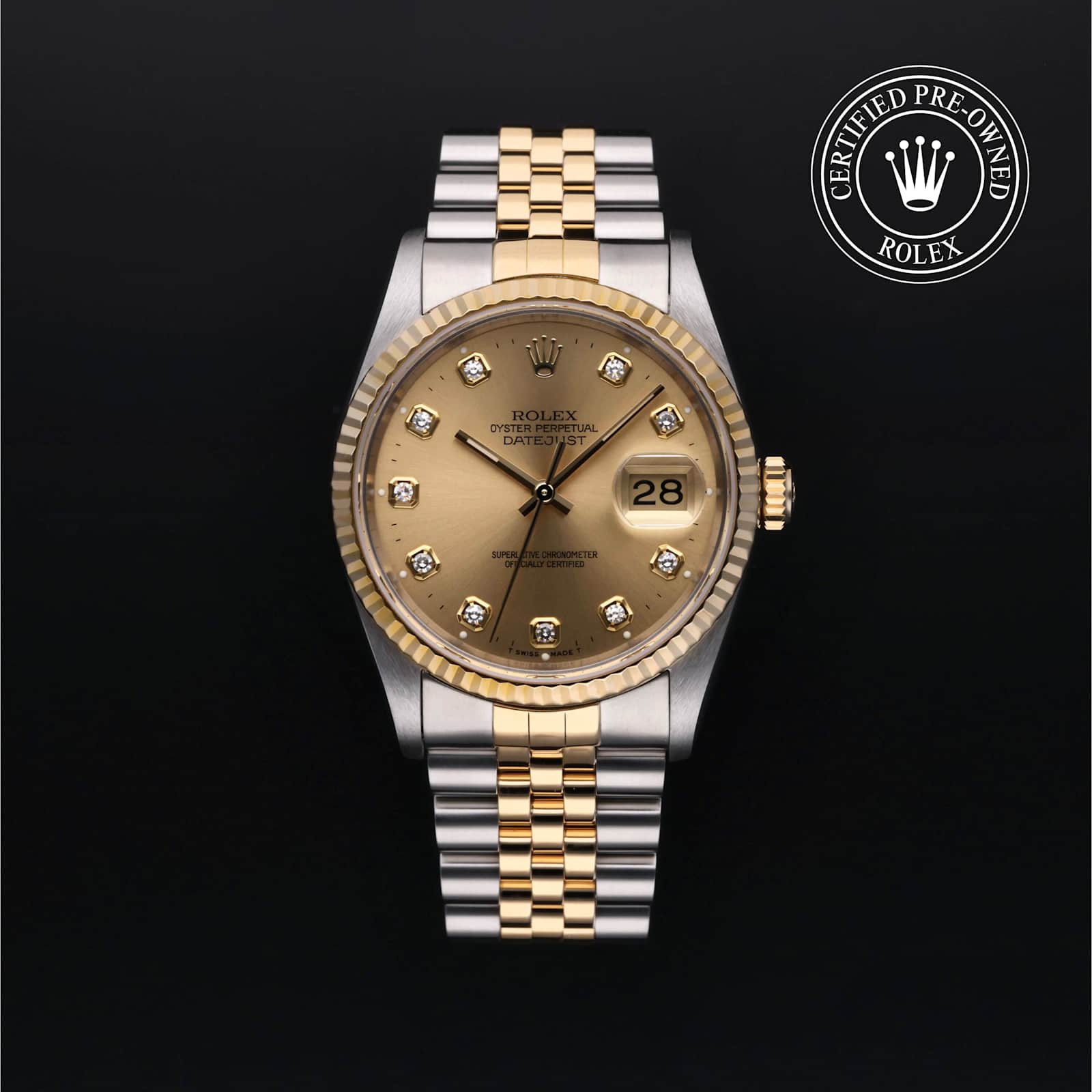 Rolex Datejust in Bicolour, 16233 - Bucherer