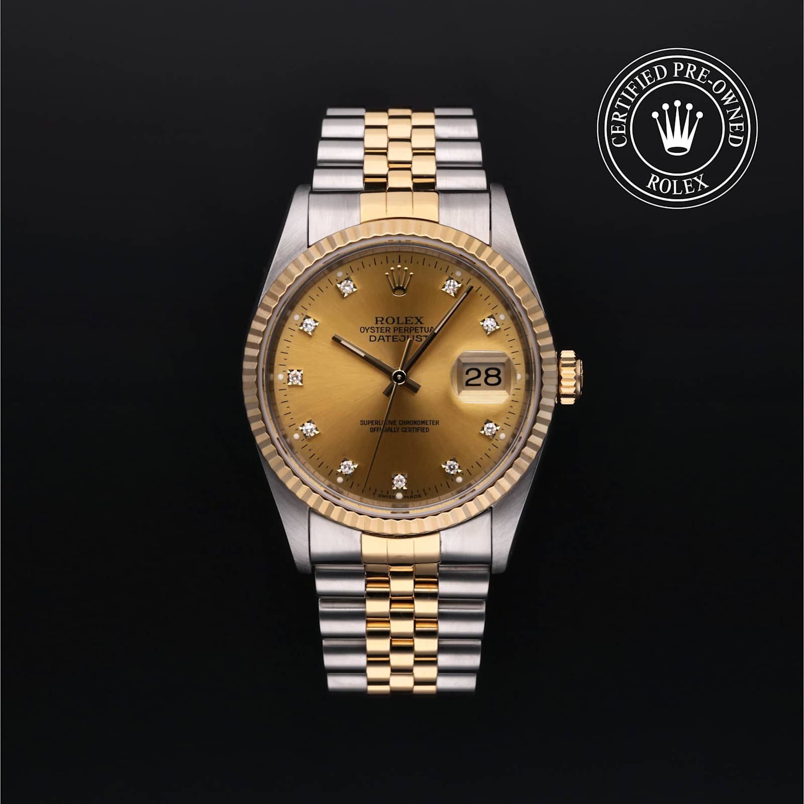 Rolex Datejust in Bicolour, 16233 - Bucherer