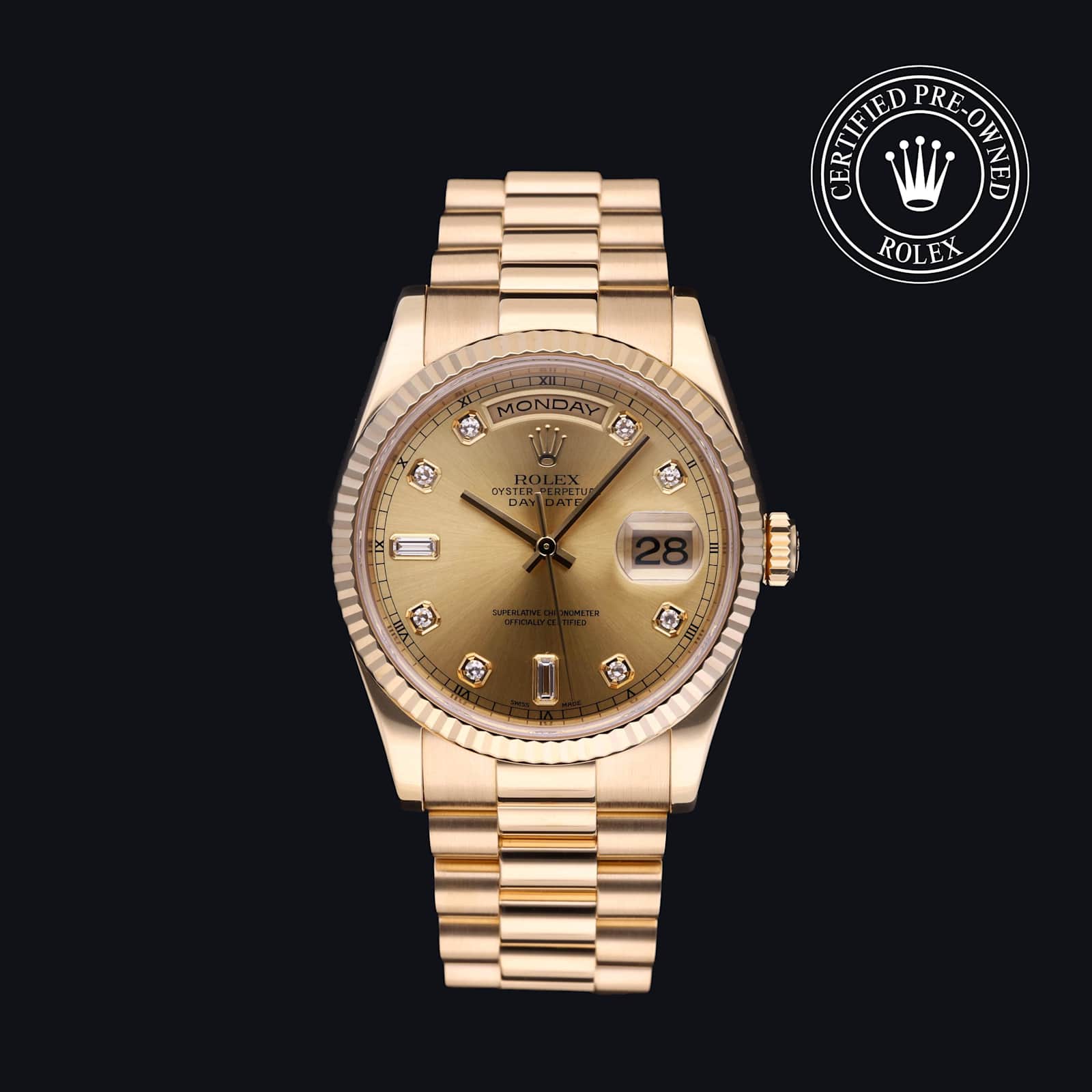 Rolex Day-Date in Yellow Gold, 118238 - Bucherer