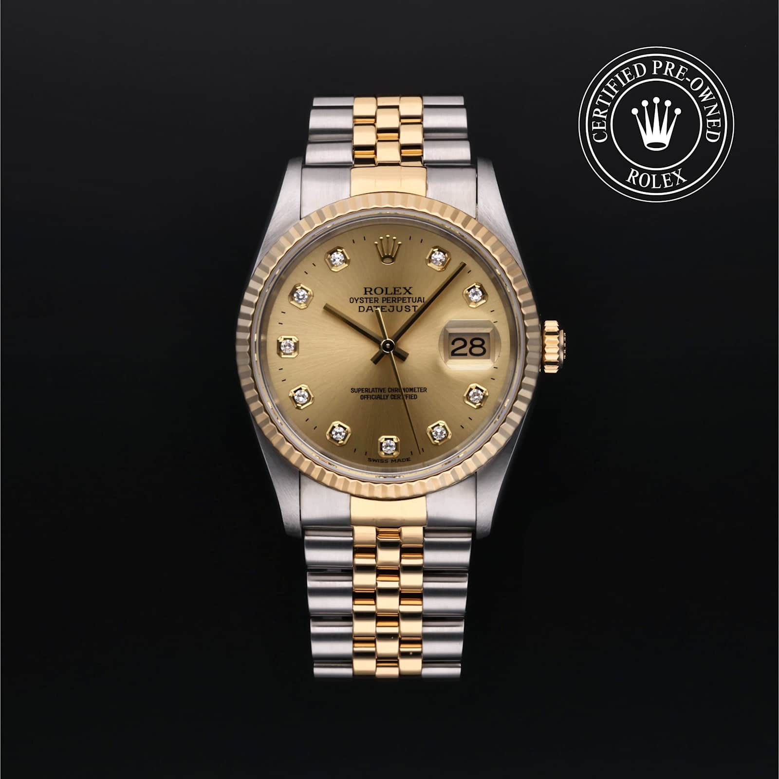 Rolex Datejust in Bicolour, 16233 - Bucherer