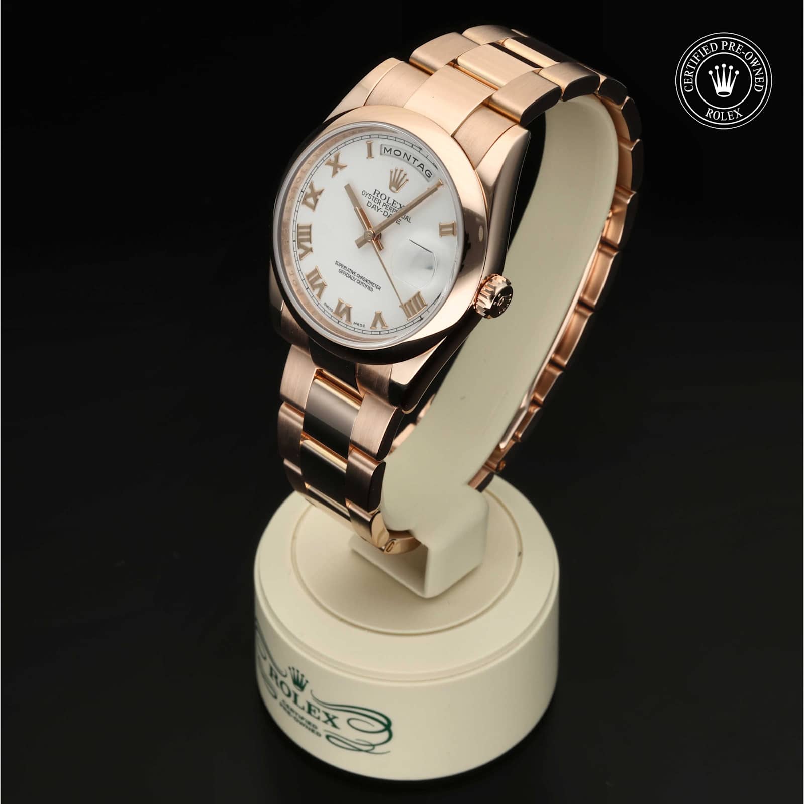 Rolex Day-Date in Rose Gold, 118205F - Bucherer