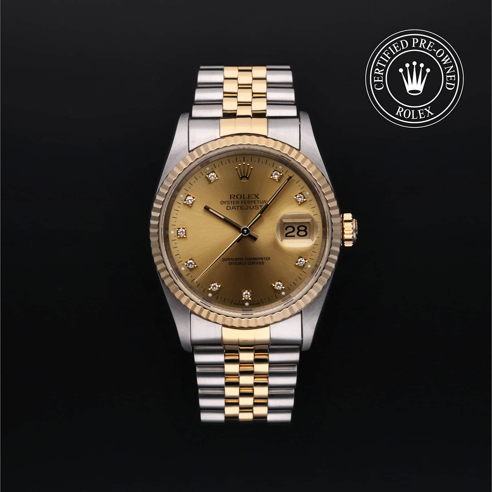 Rolex Datejust in Bicolour, 16233 - Bucherer