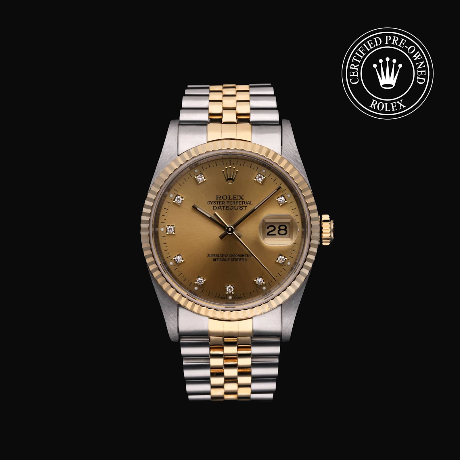 Rolex Datejust in Bicolour, 16233 - Bucherer