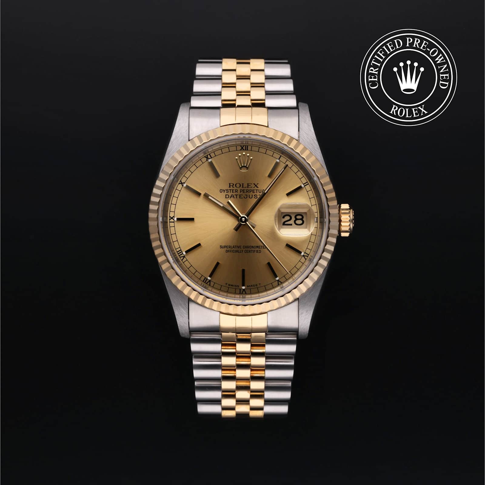 Rolex Datejust in Bicolour, 16233 - Bucherer