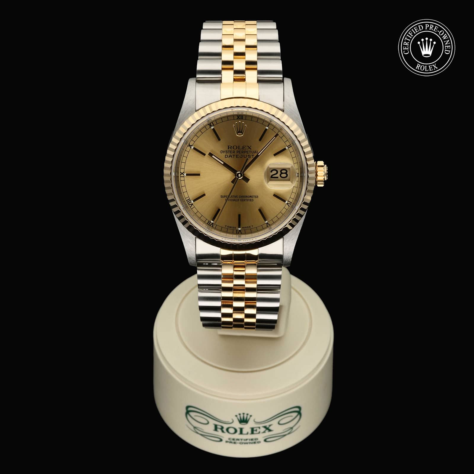 Rolex Datejust in Bicolour, 16233 - Bucherer