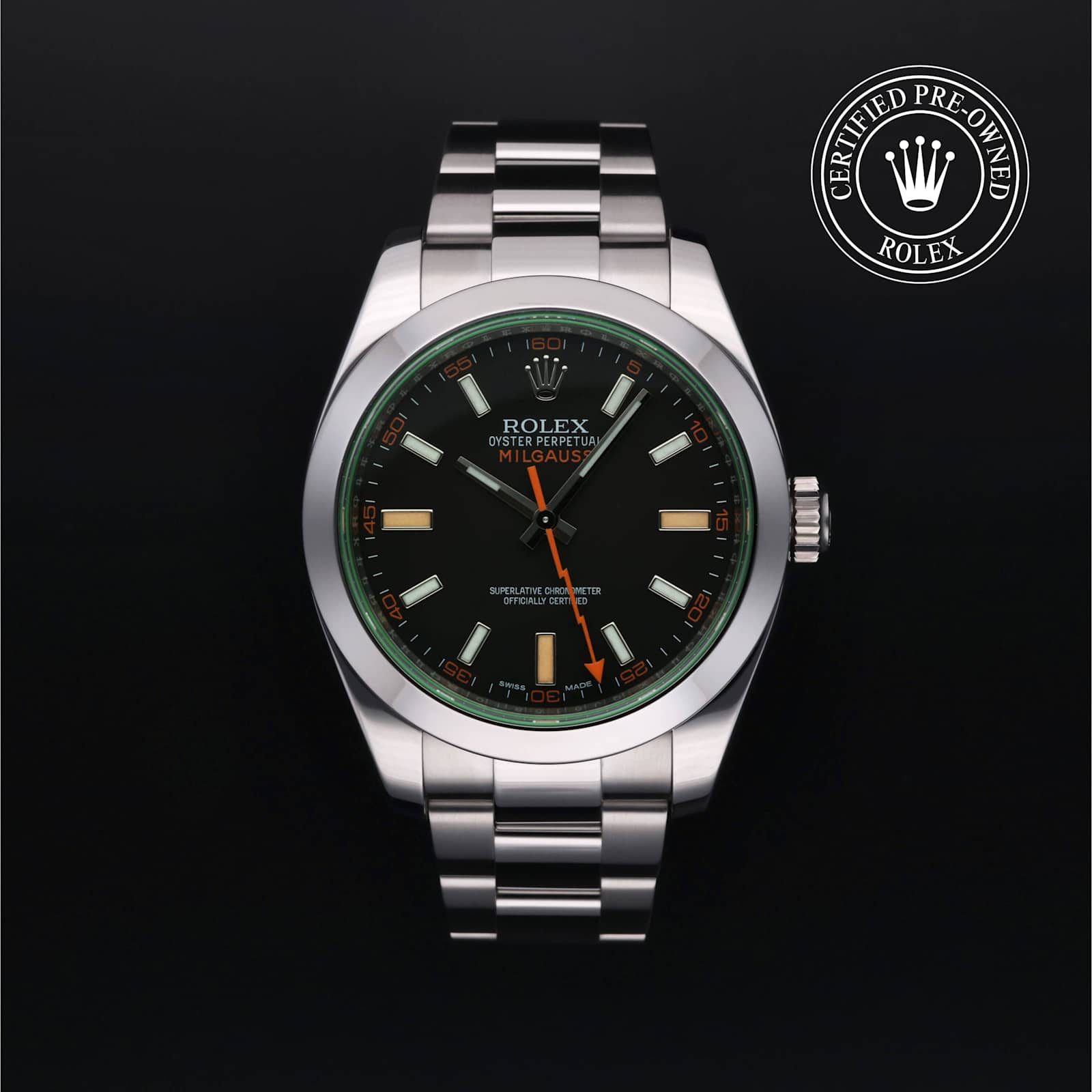 Rolex Milgauss in Steel, 116400 - Bucherer