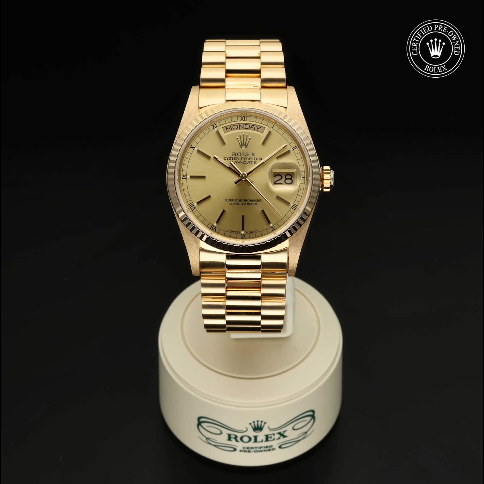 Rolex Day-Date in Yellow Gold, 18038 - Bucherer