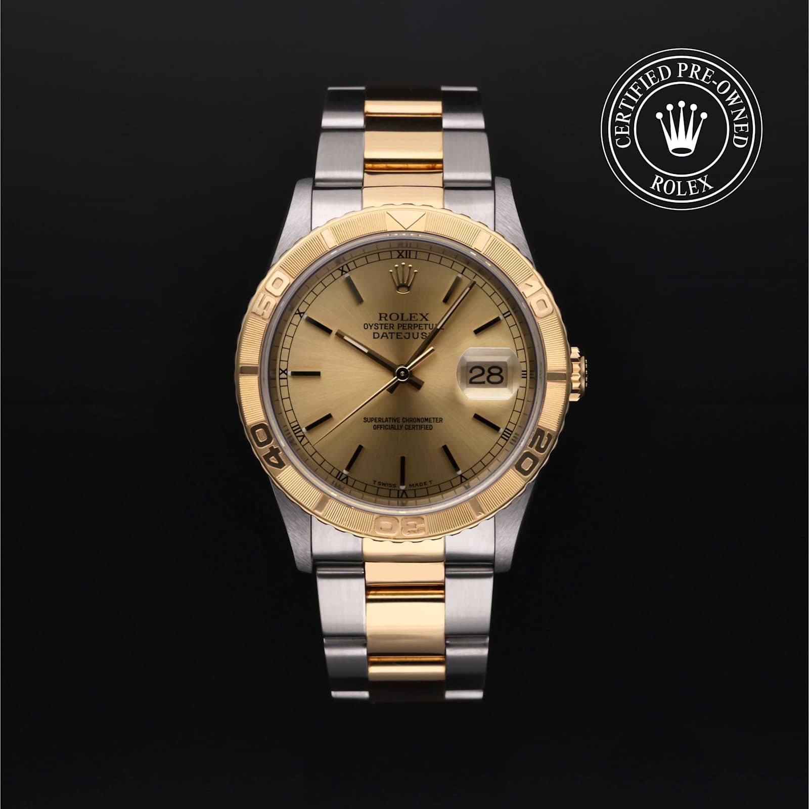 Rolex Turn-O-Graph in Bicolour, 16263 - Bucherer