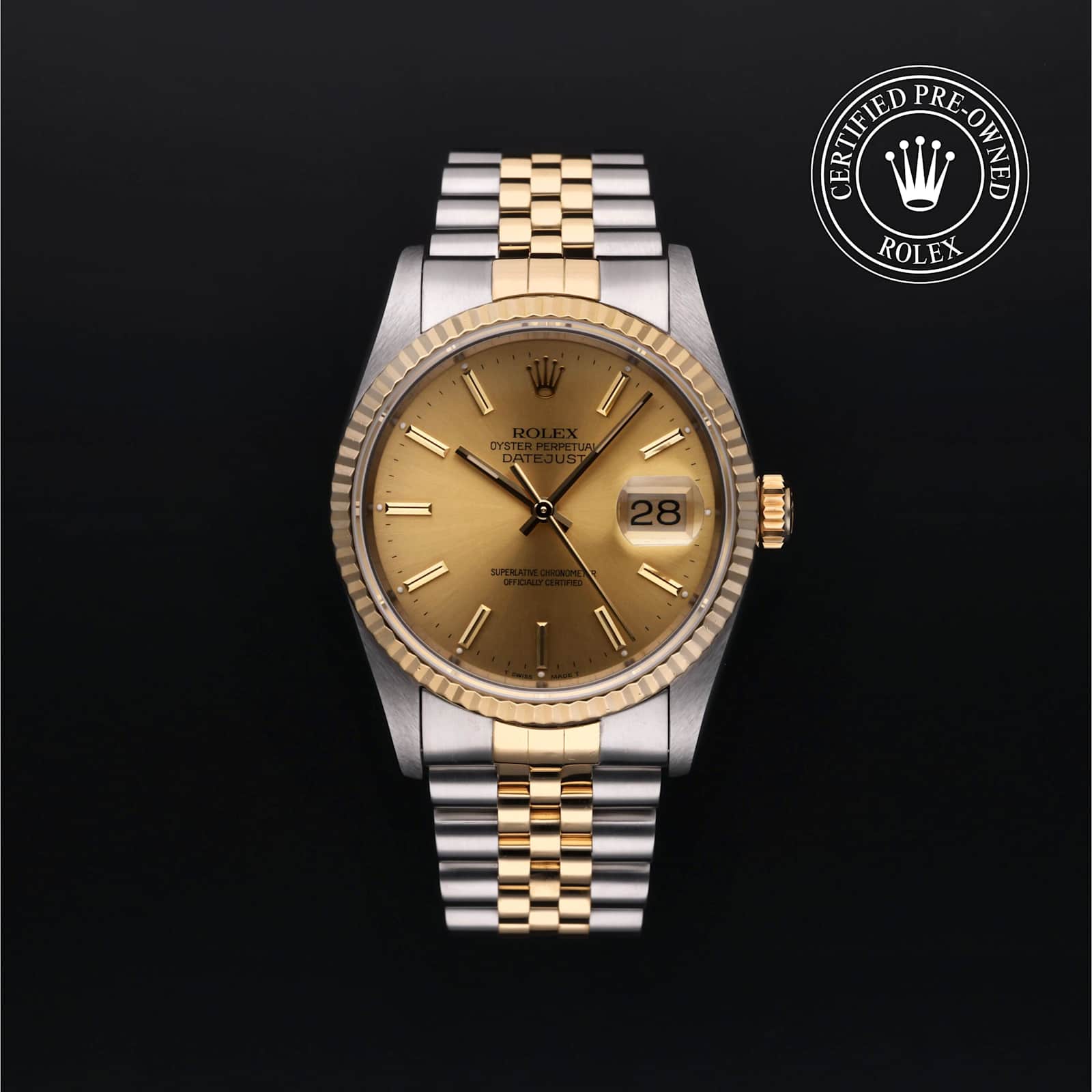 Rolex Datejust in Bicolour, 16233 - Bucherer
