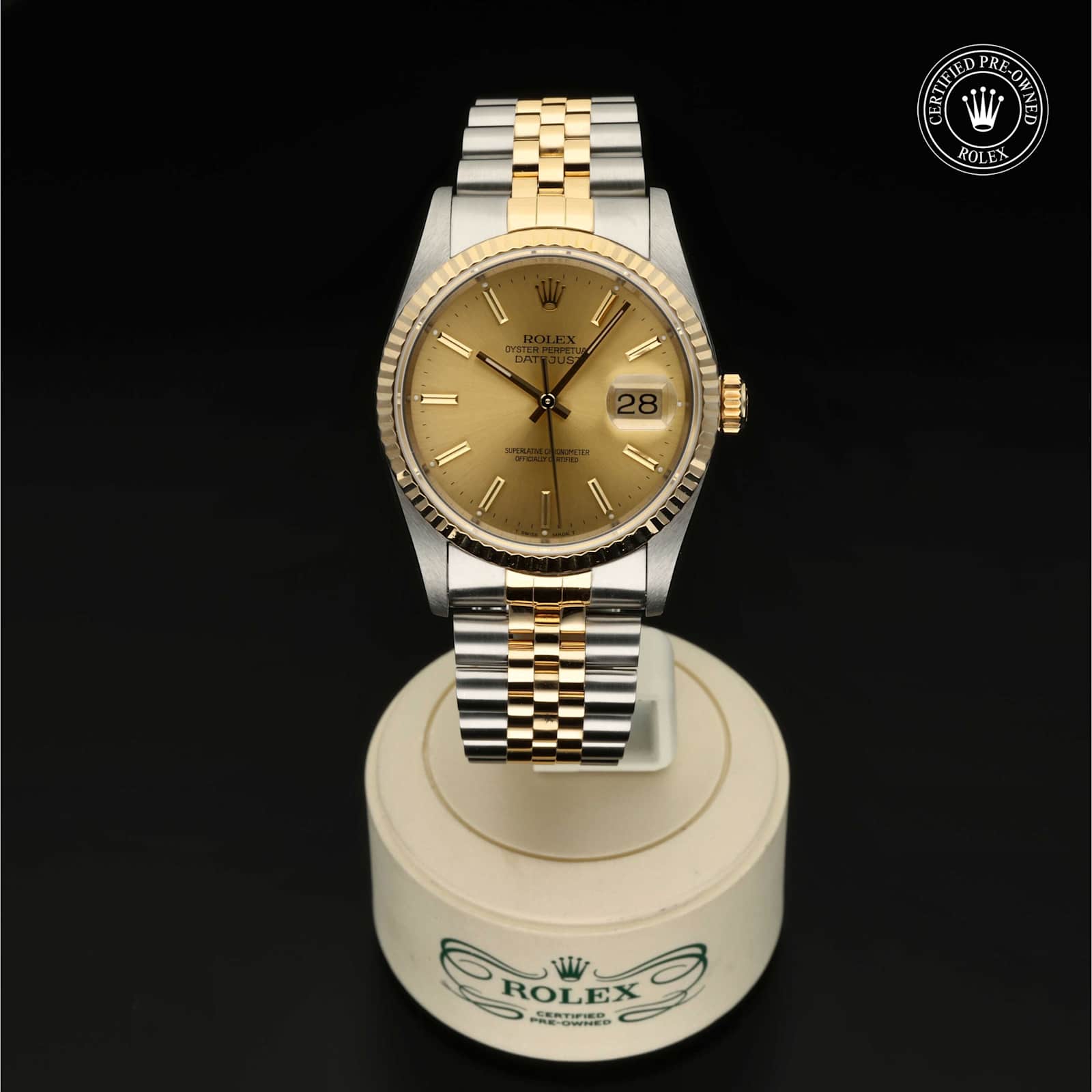 Rolex Datejust in Bicolour, 16233 - Bucherer
