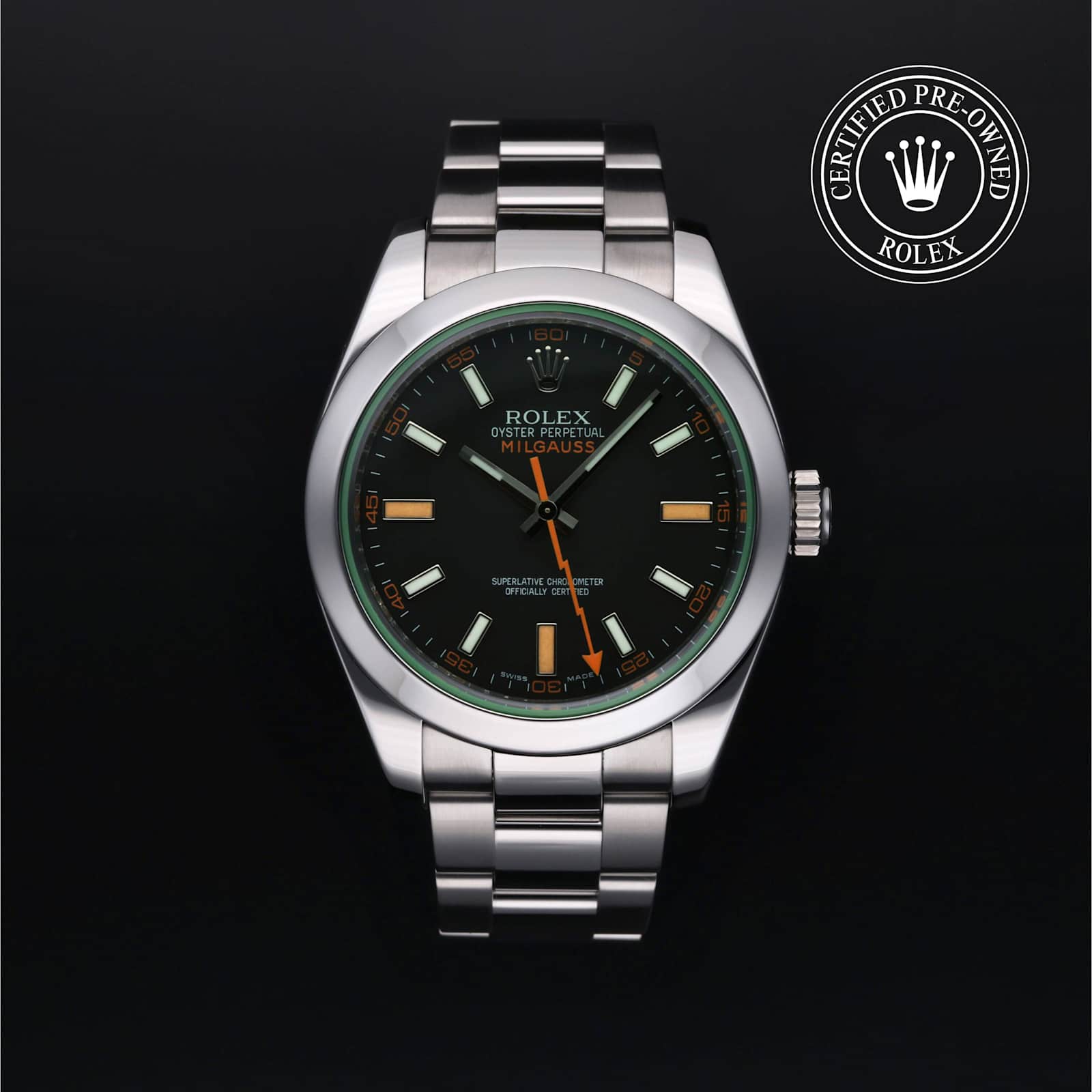 Rolex Milgauss in Steel, 116400 - Bucherer