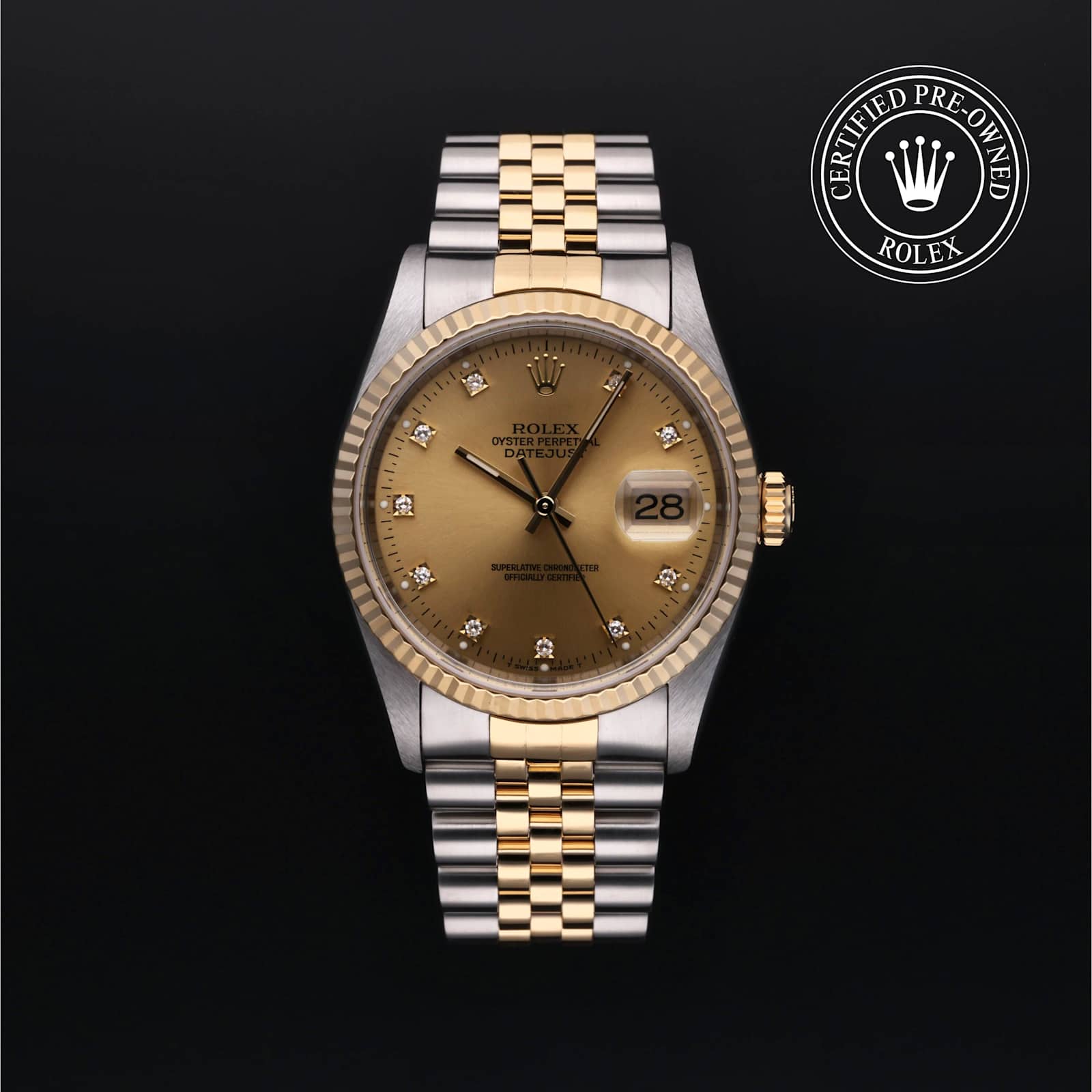 Rolex Datejust in Bicolour, 16233 - Bucherer