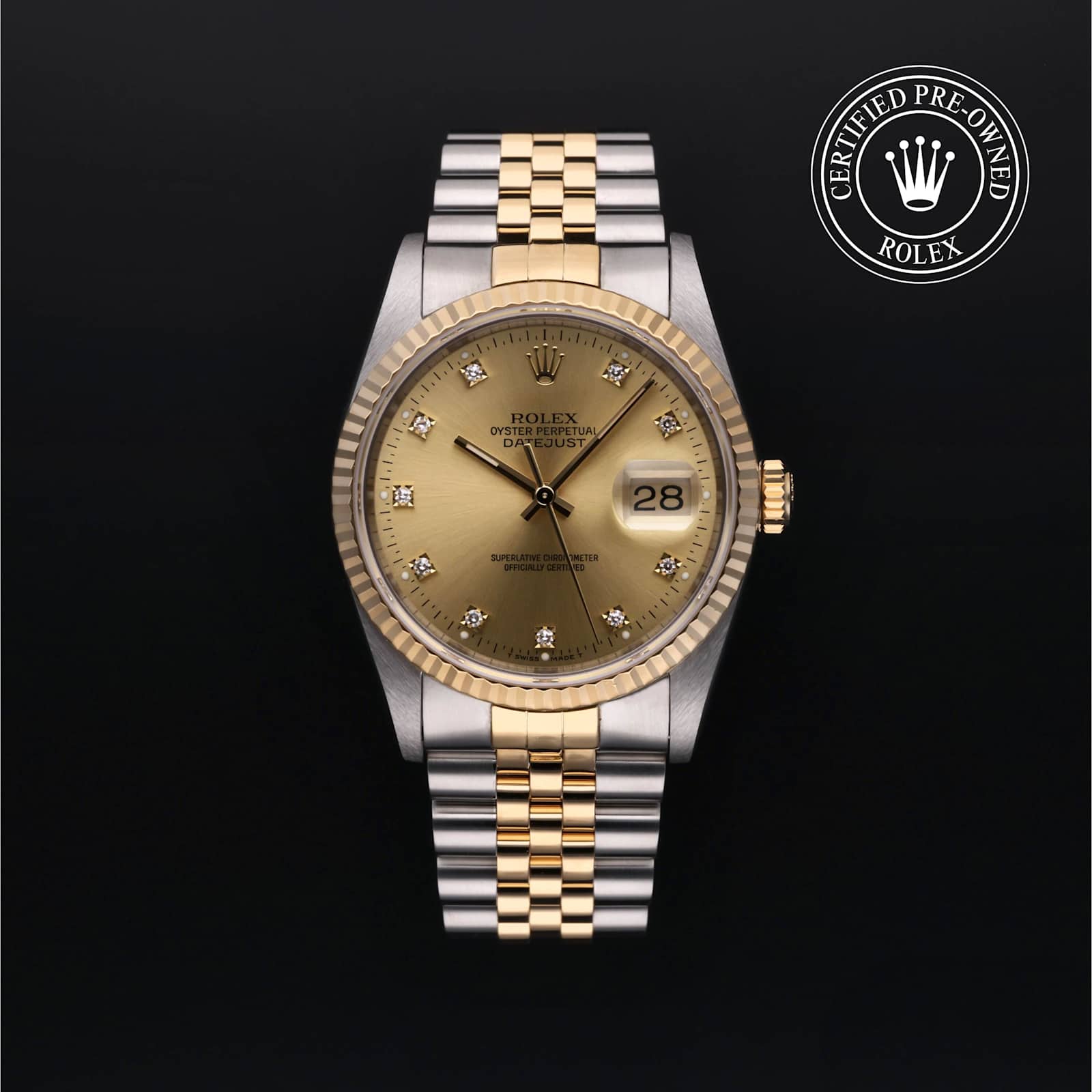 Rolex Datejust in Bicolour, 16233 - Bucherer
