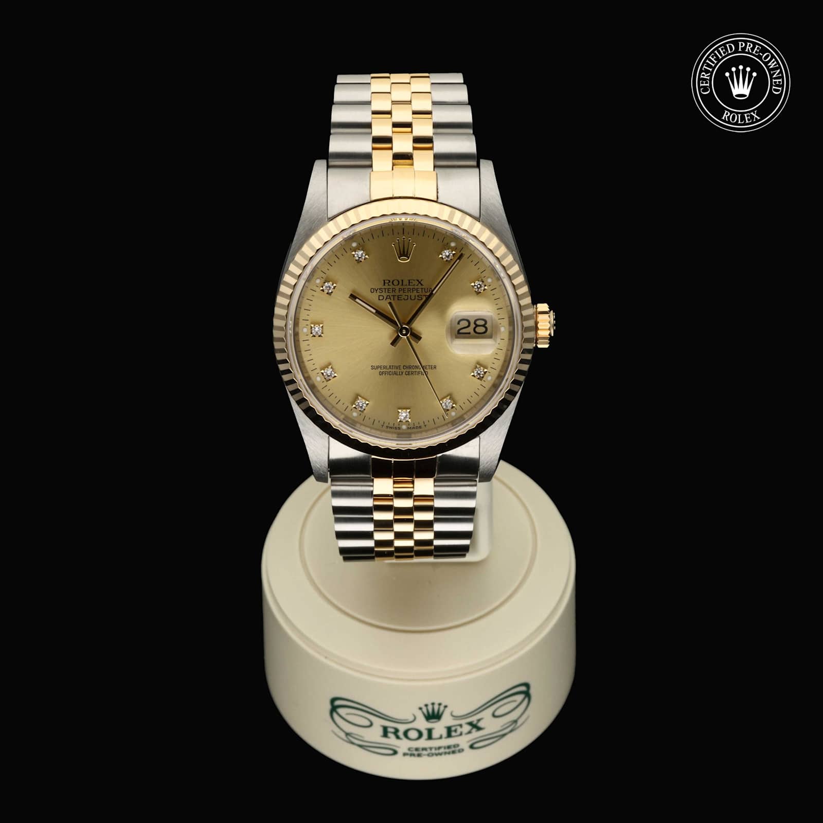 Rolex Datejust in Bicolour, 16233 - Bucherer